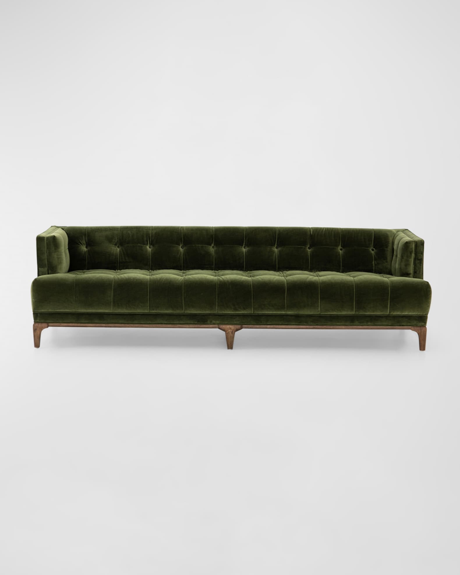 Dylan Velvet Sofa, 91" 1