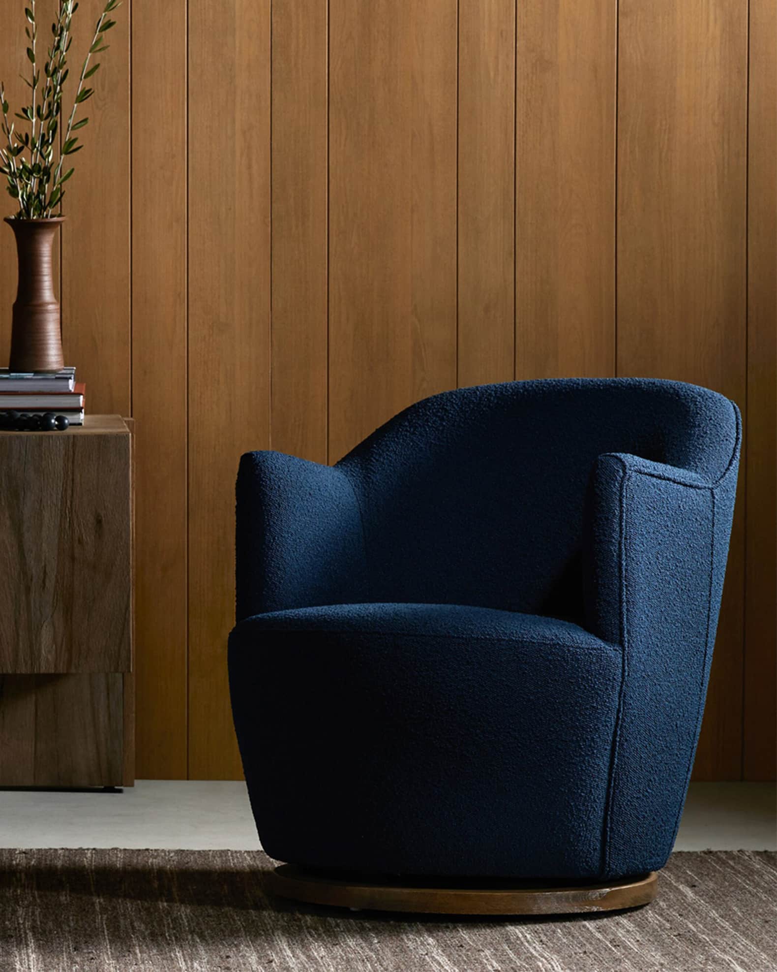 Four Hands Aurora Swivel Chair Neiman Marcus