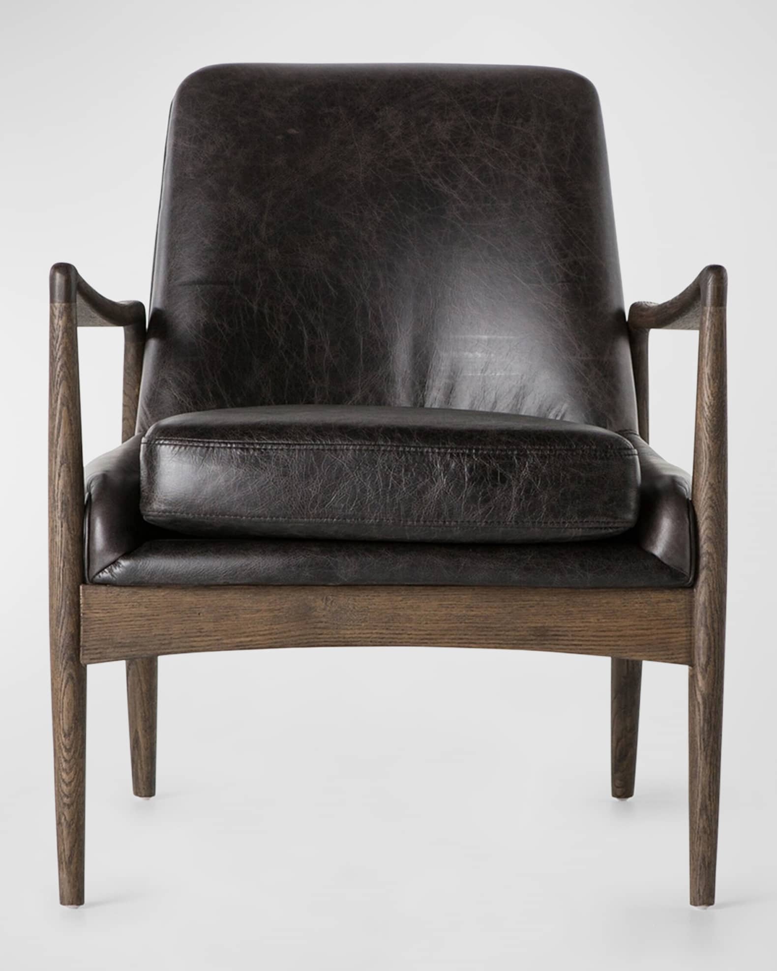 Four Hands Braden Leather Chair | Neiman Marcus