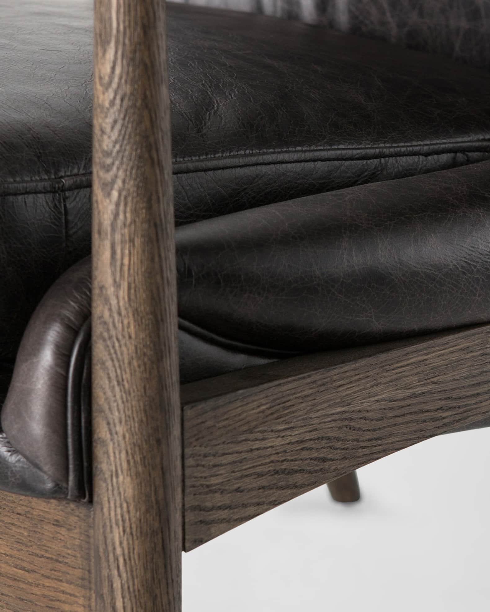 Four Hands Braden Leather Chair | Neiman Marcus