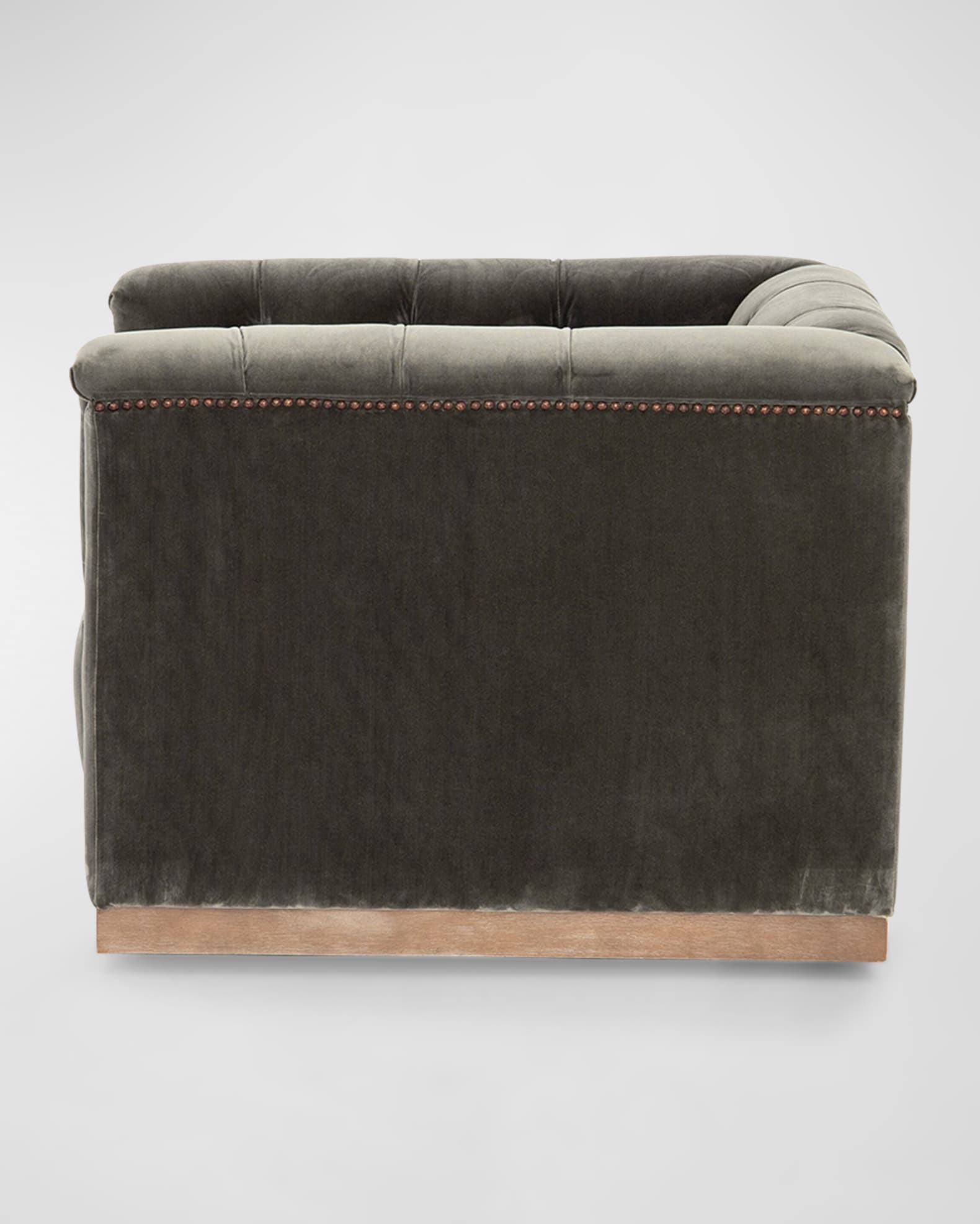 Four Hands Maxx Velvet Swivel Chair Neiman Marcus