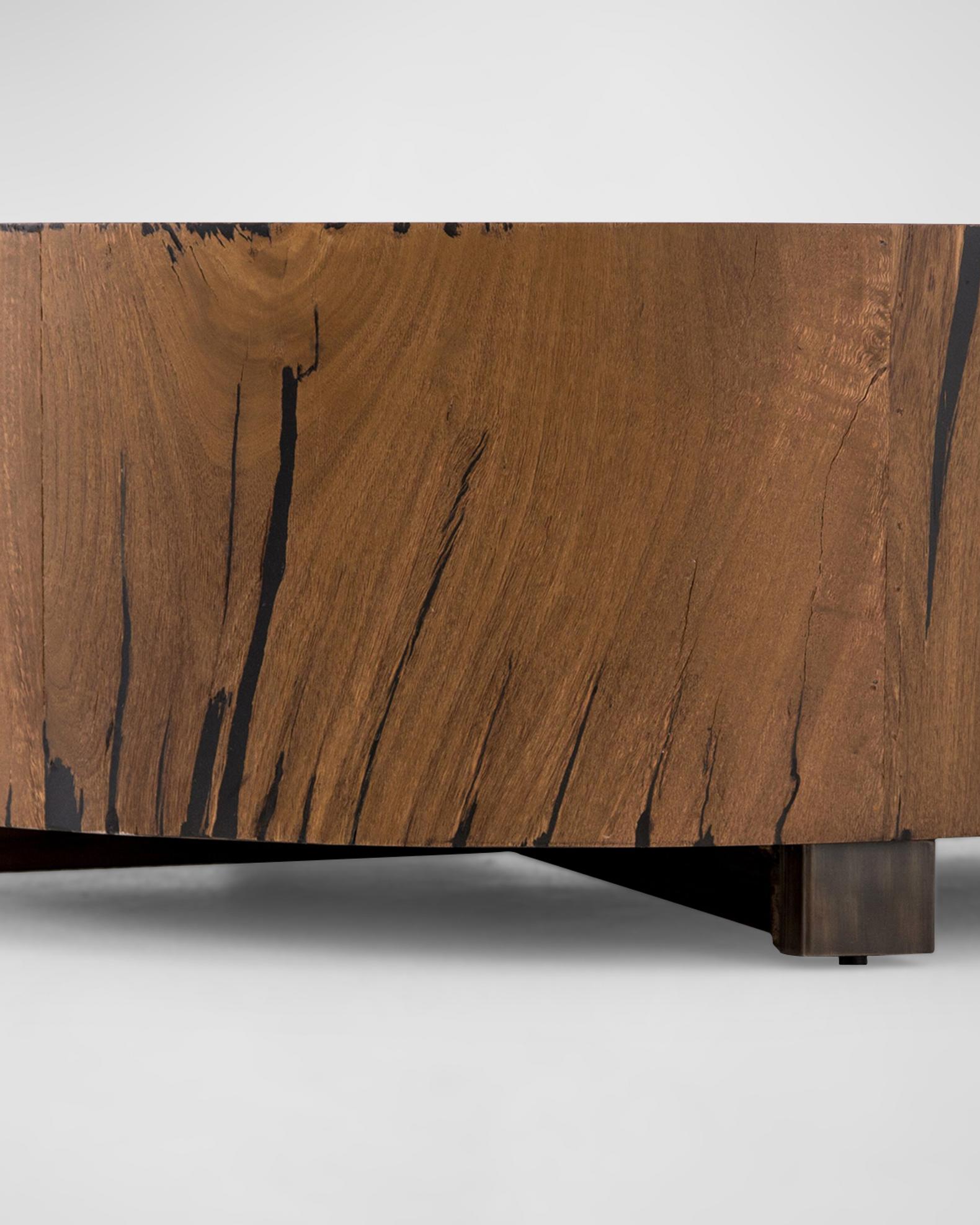 Four Hands Hudson Round Coffee Table | Neiman Marcus