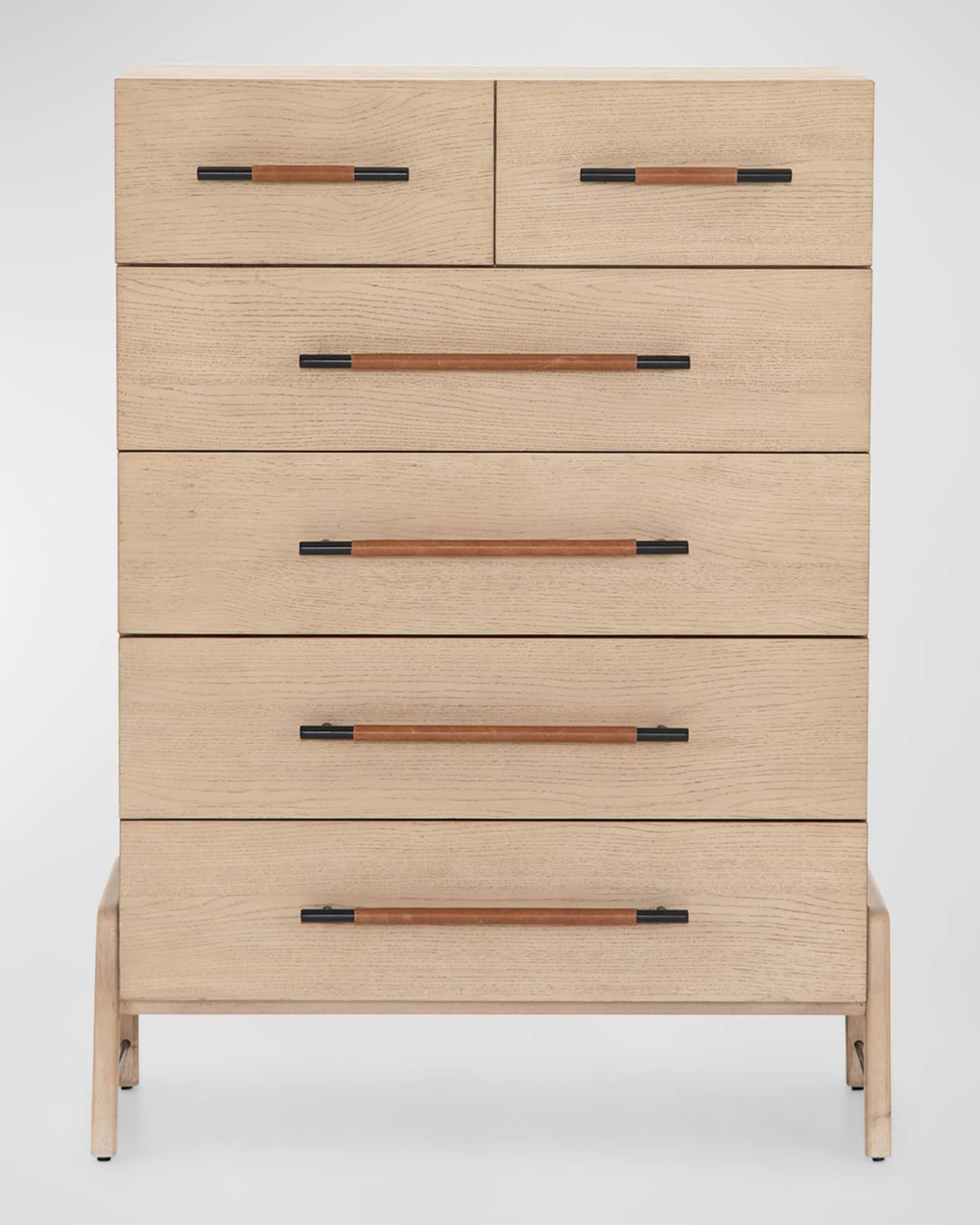 Rosedale 6-Drawer Tall Dresser 1