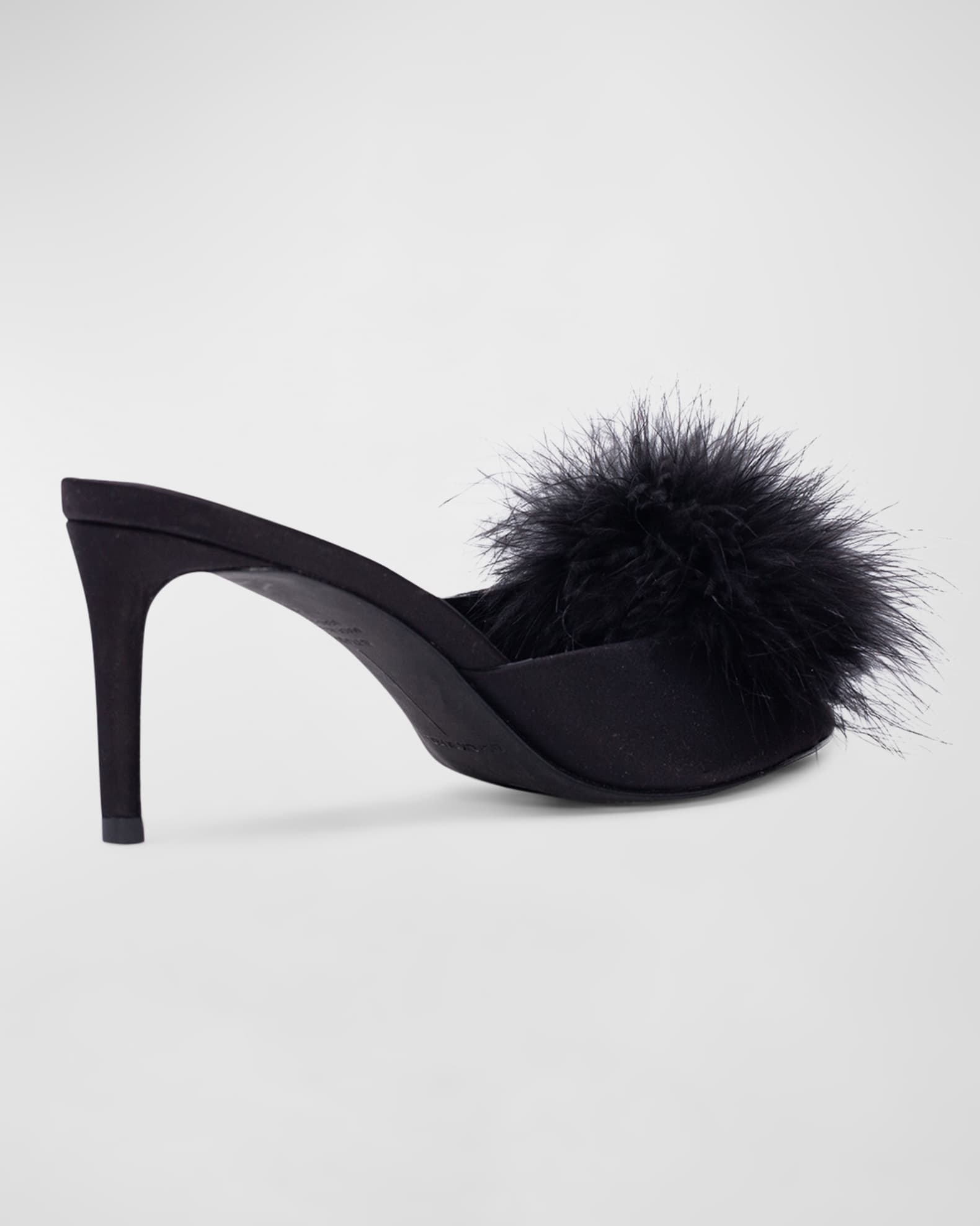 Cheap black mules hot sale