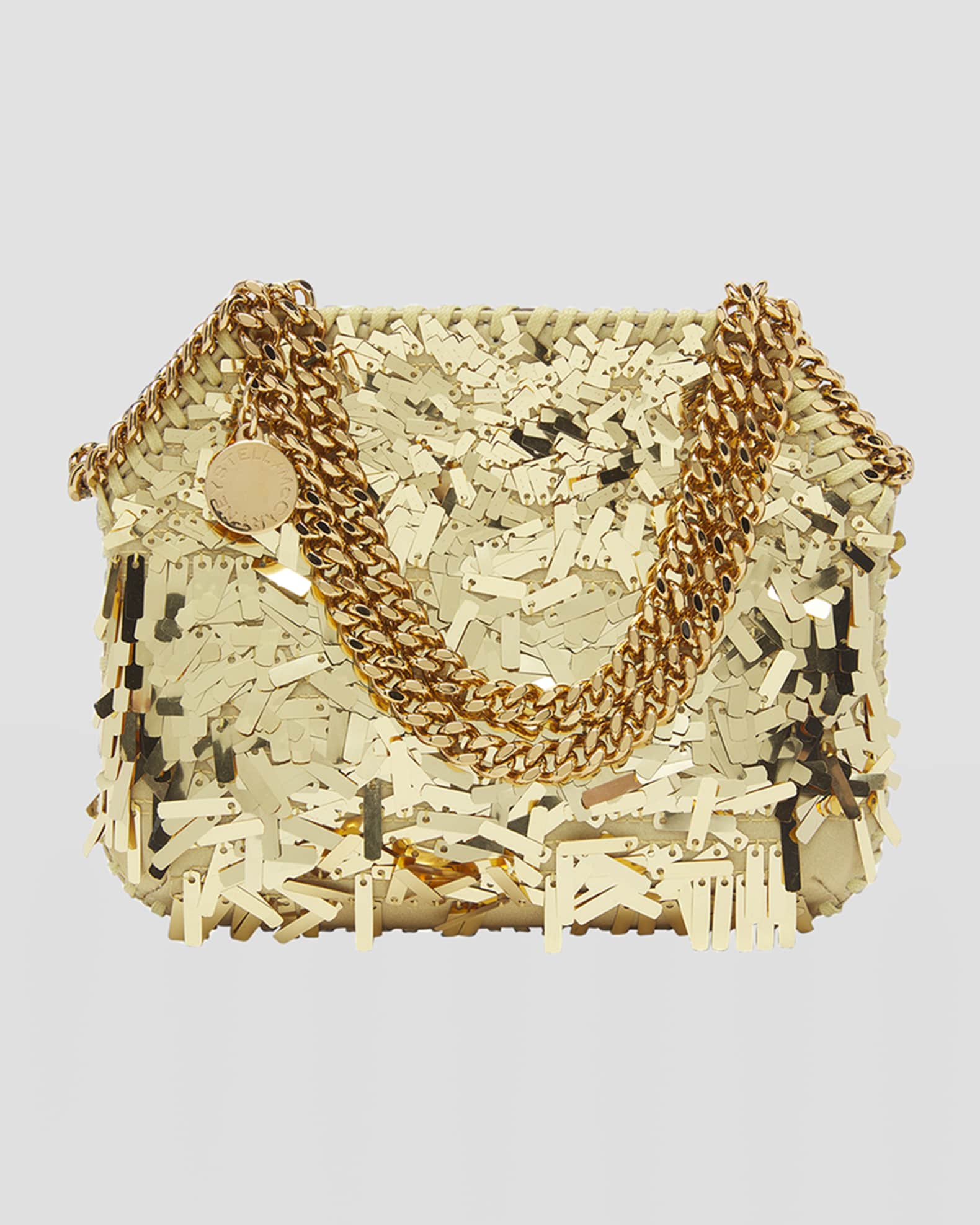 Stella McCartney Falabella Mini Sequins Crossbody Bag