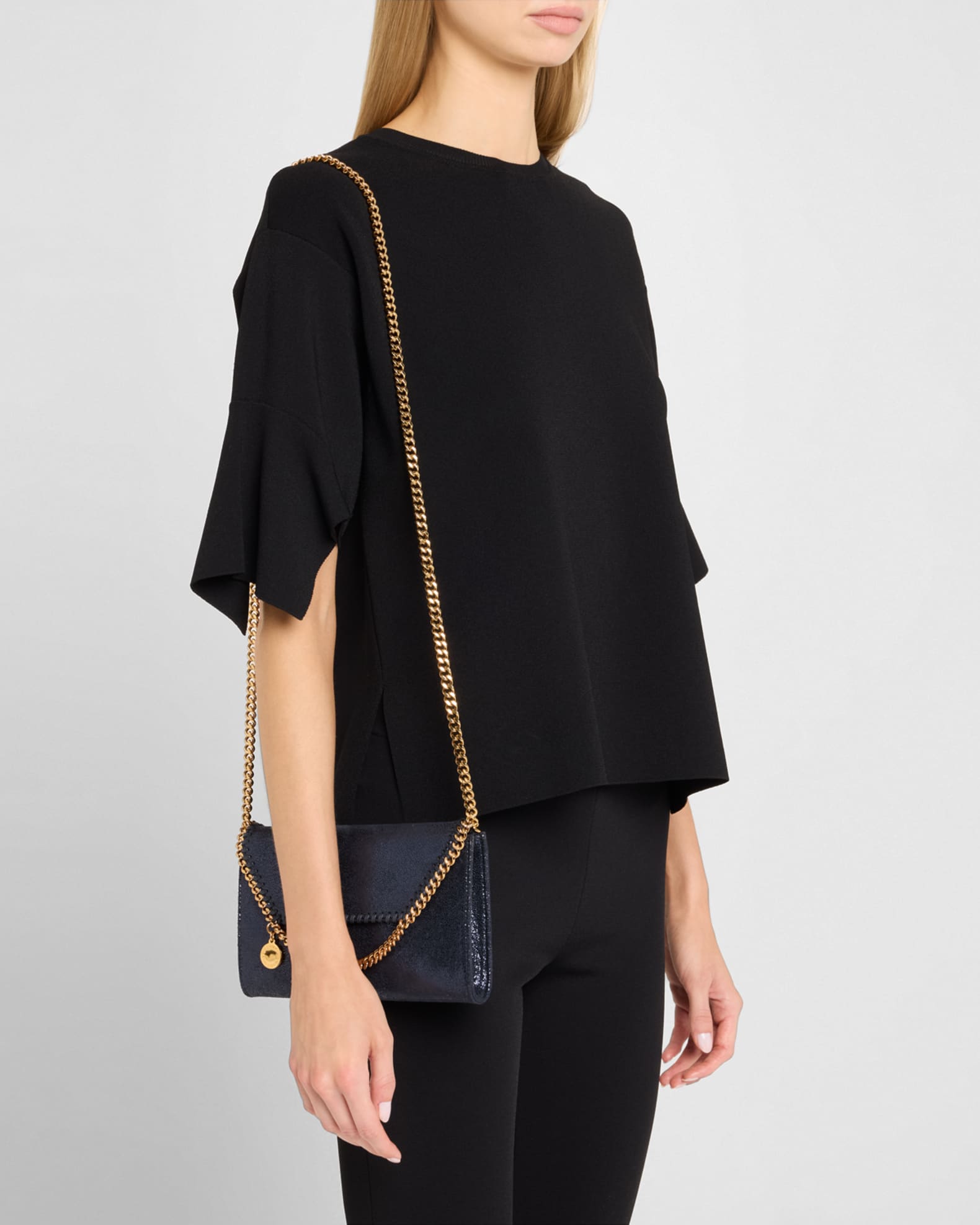 Falabella Mini Shimmer Crossbody Bag 1