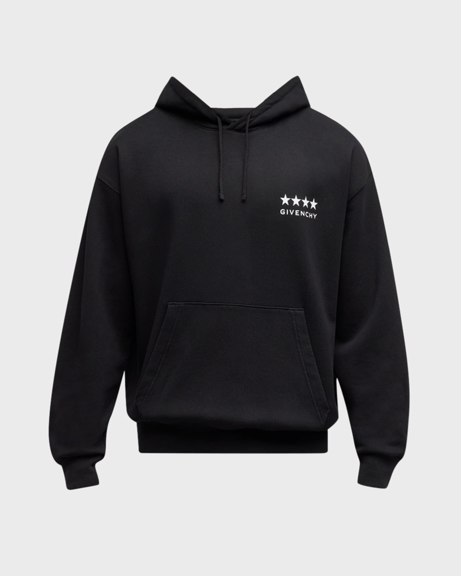 Givenchy Men's 4G Stencil Boxy-Fit Hoodie | Neiman Marcus