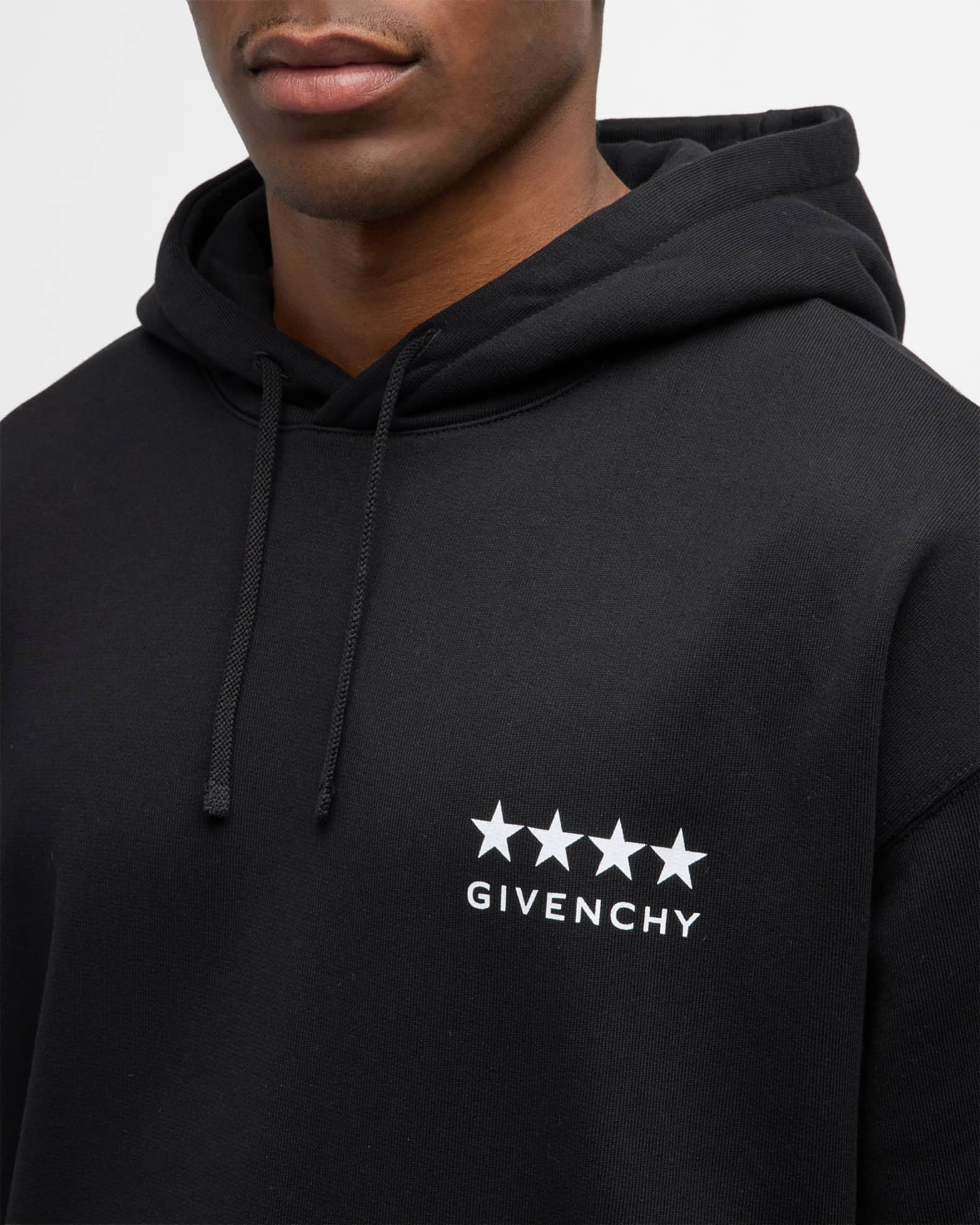 Givenchy Men s 4G Stencil Boxy Fit Hoodie Neiman Marcus