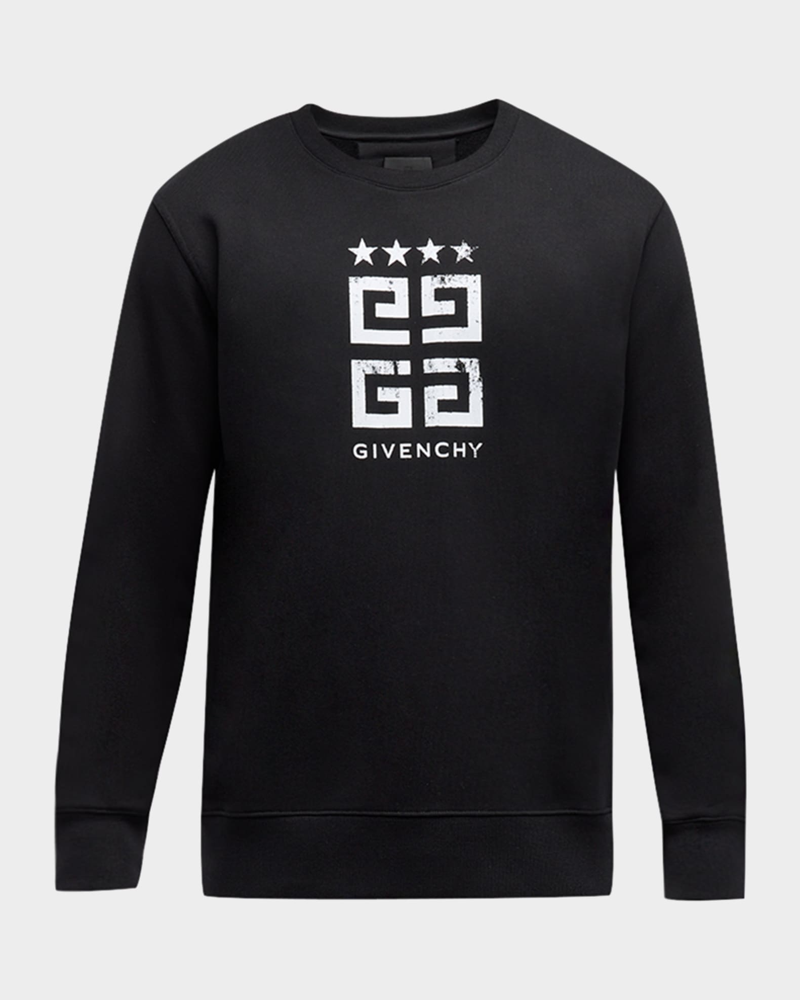 Givenchy 4g embroidered top slim sweatshirt