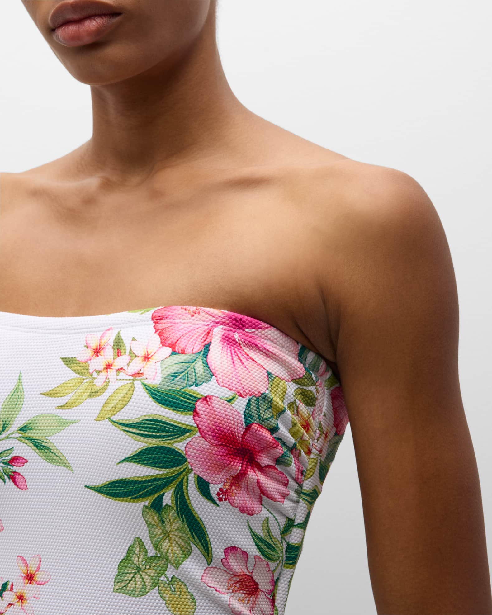Tommy Bahama Fleur De Flora Reversible Side Shirred Hipster