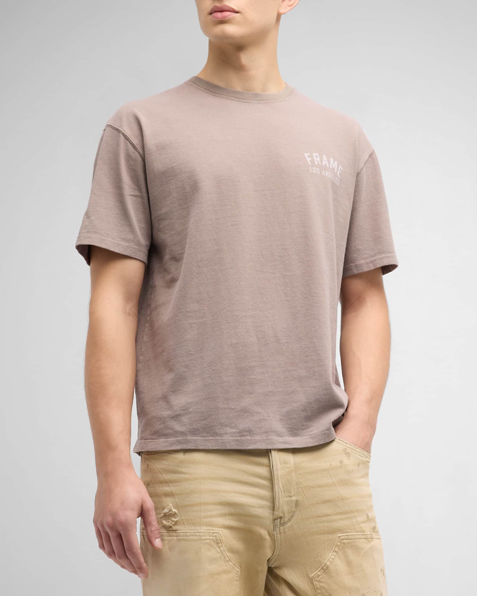 FRAME Men's Vintage Logo TShirt Neiman Marcus