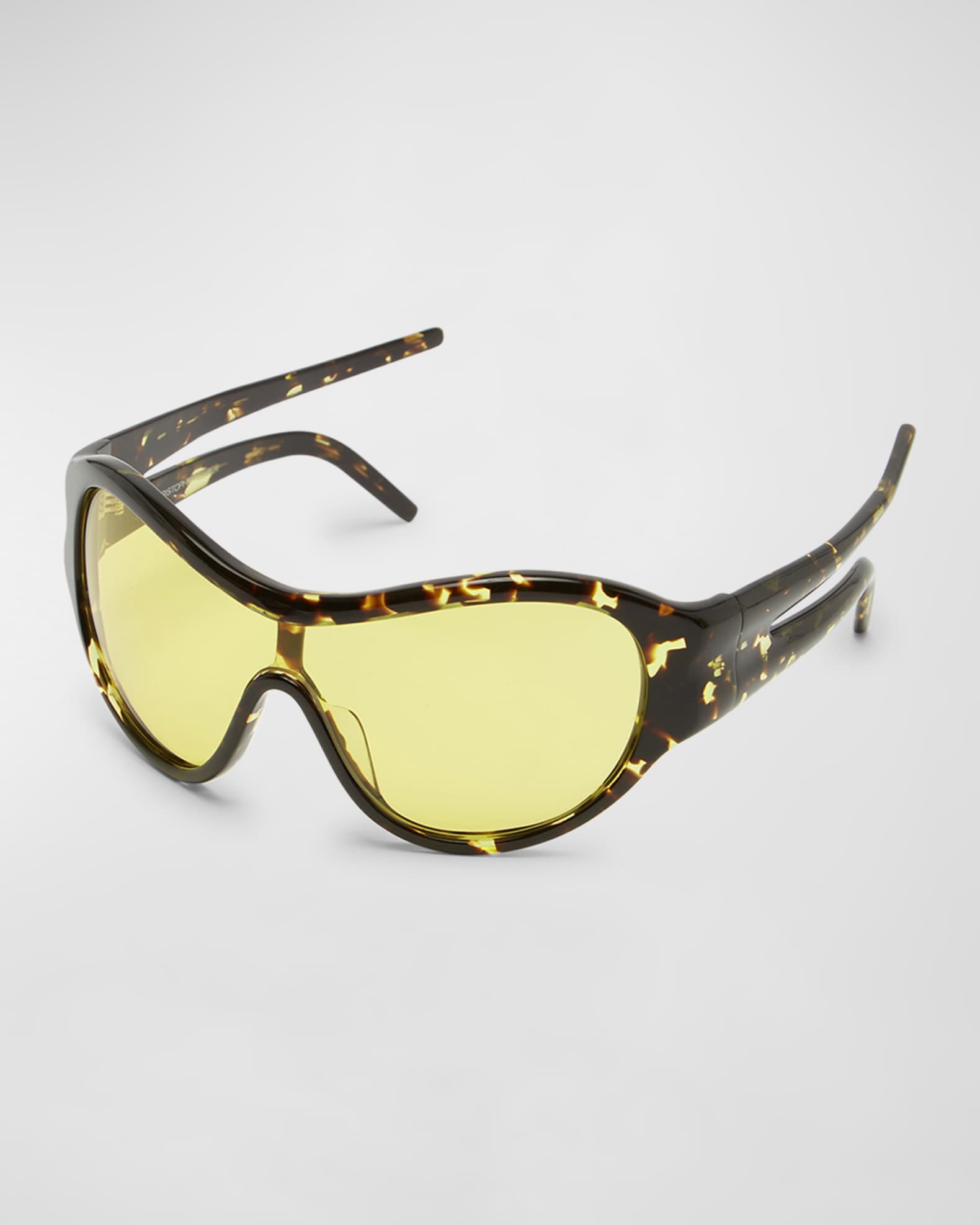 Uma Acetate Shield Sunglasses  0