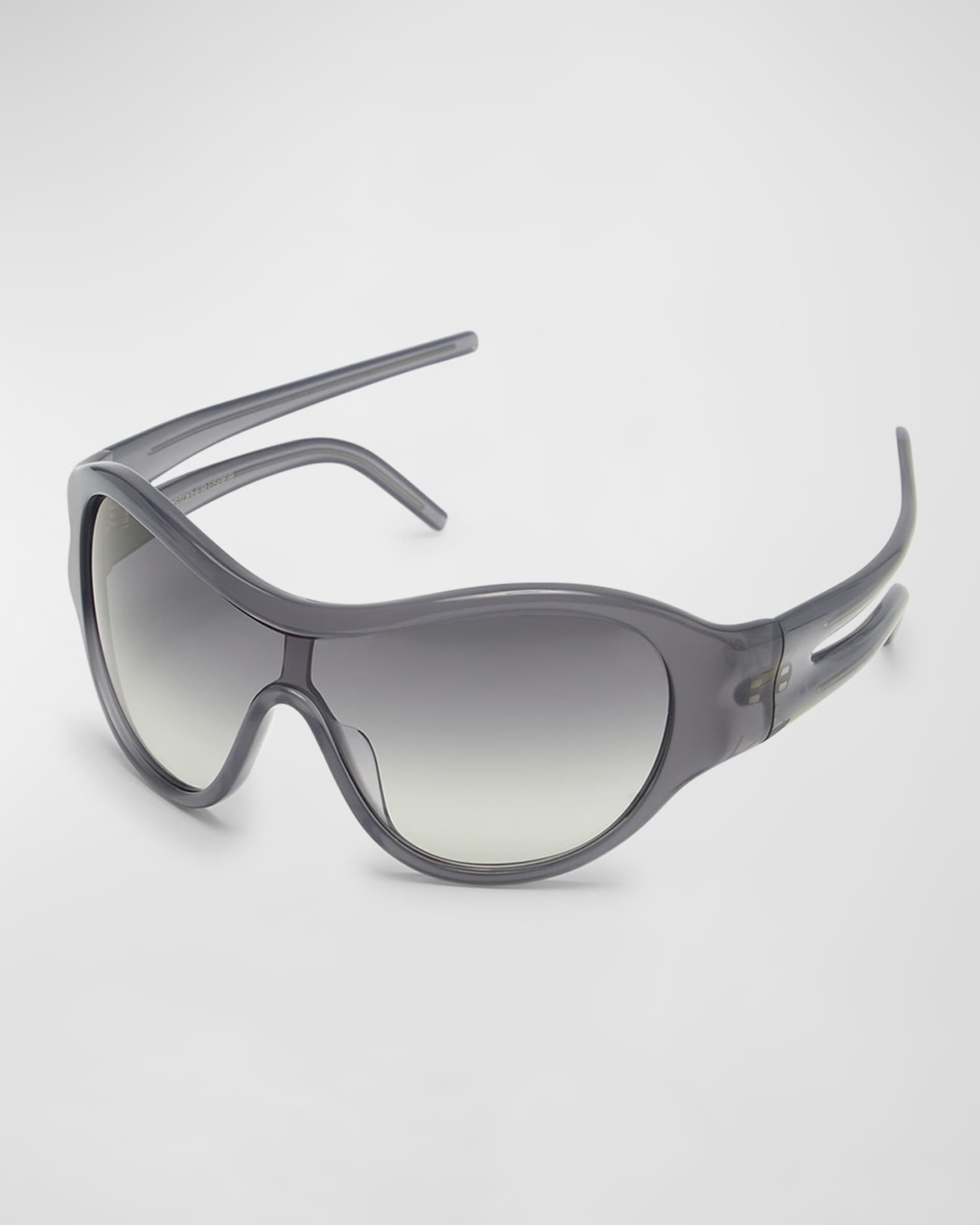 Uma Acetate Shield Sunglasses  0
