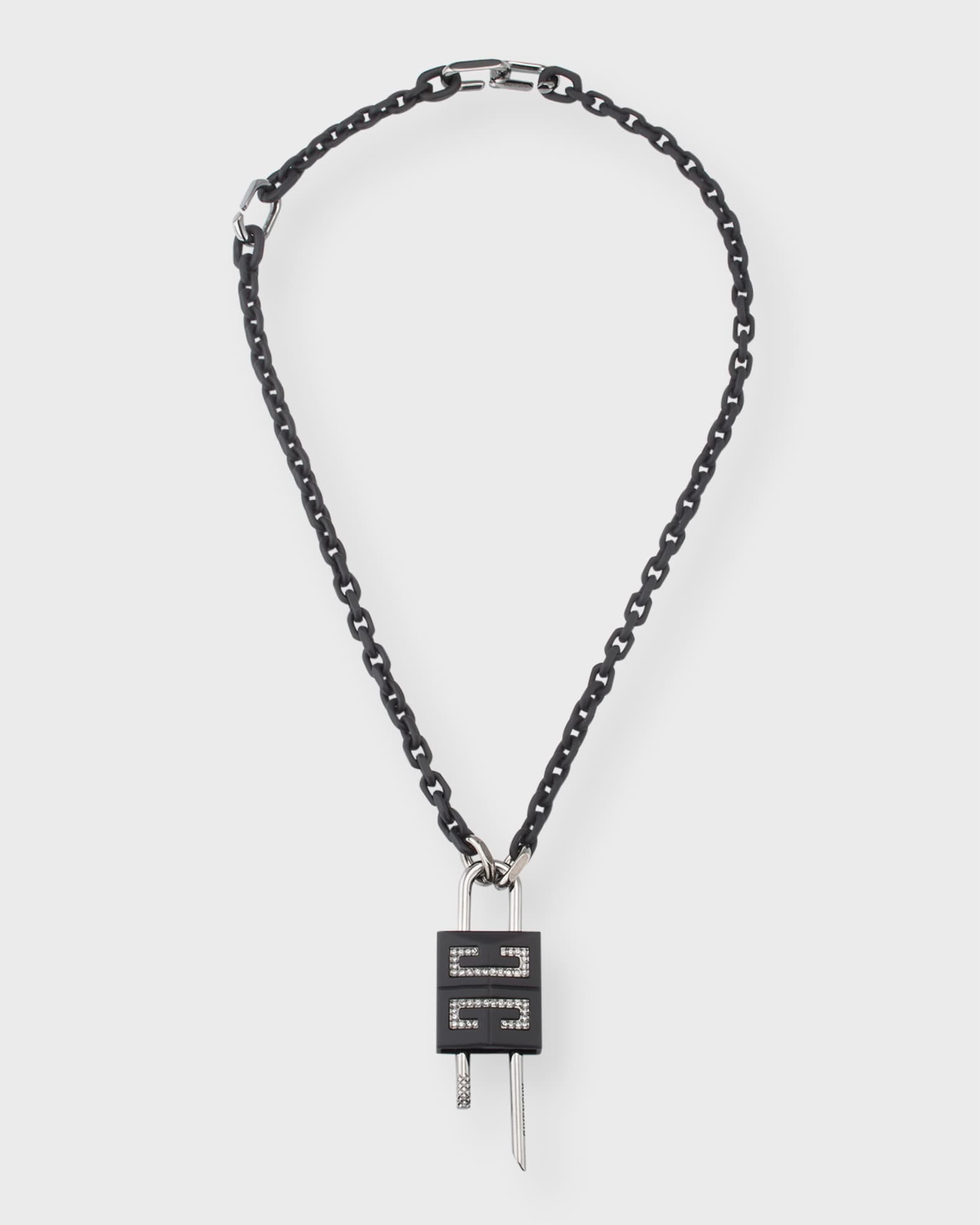 ネックレス・チョーカー Givenchy Crystal Pendant Necklace New Givenchy Rose Gold Tone & Swarovski Crystal Pendant
