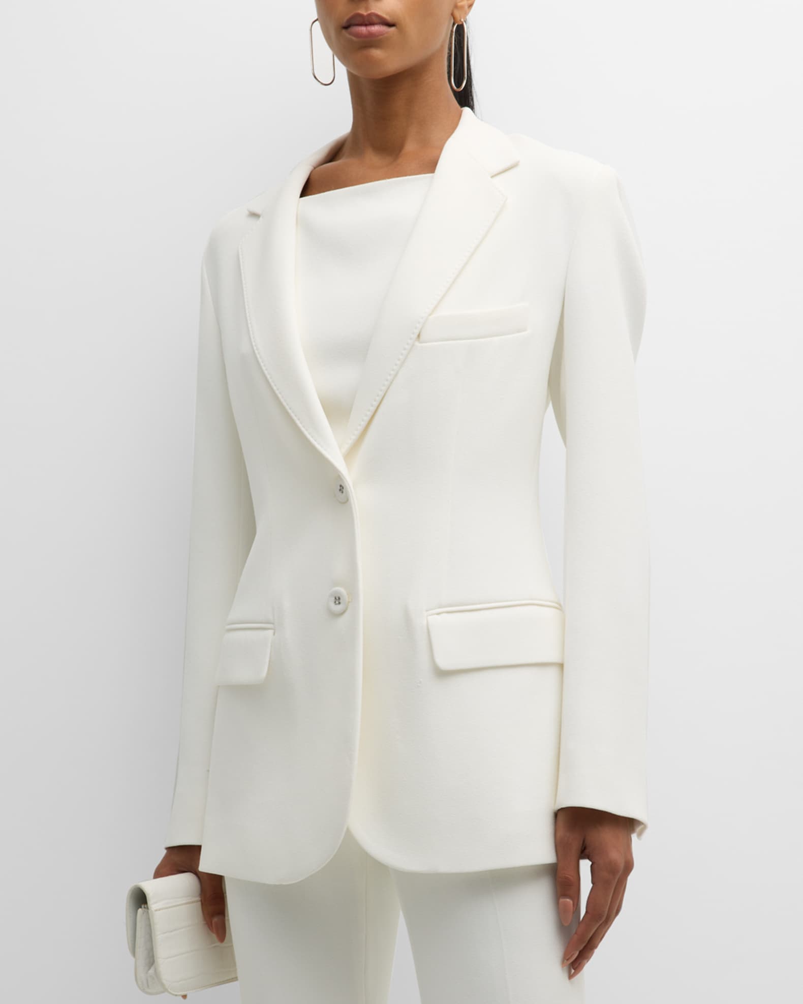 BOXY FIT SINGLE-BREASTED JACKET