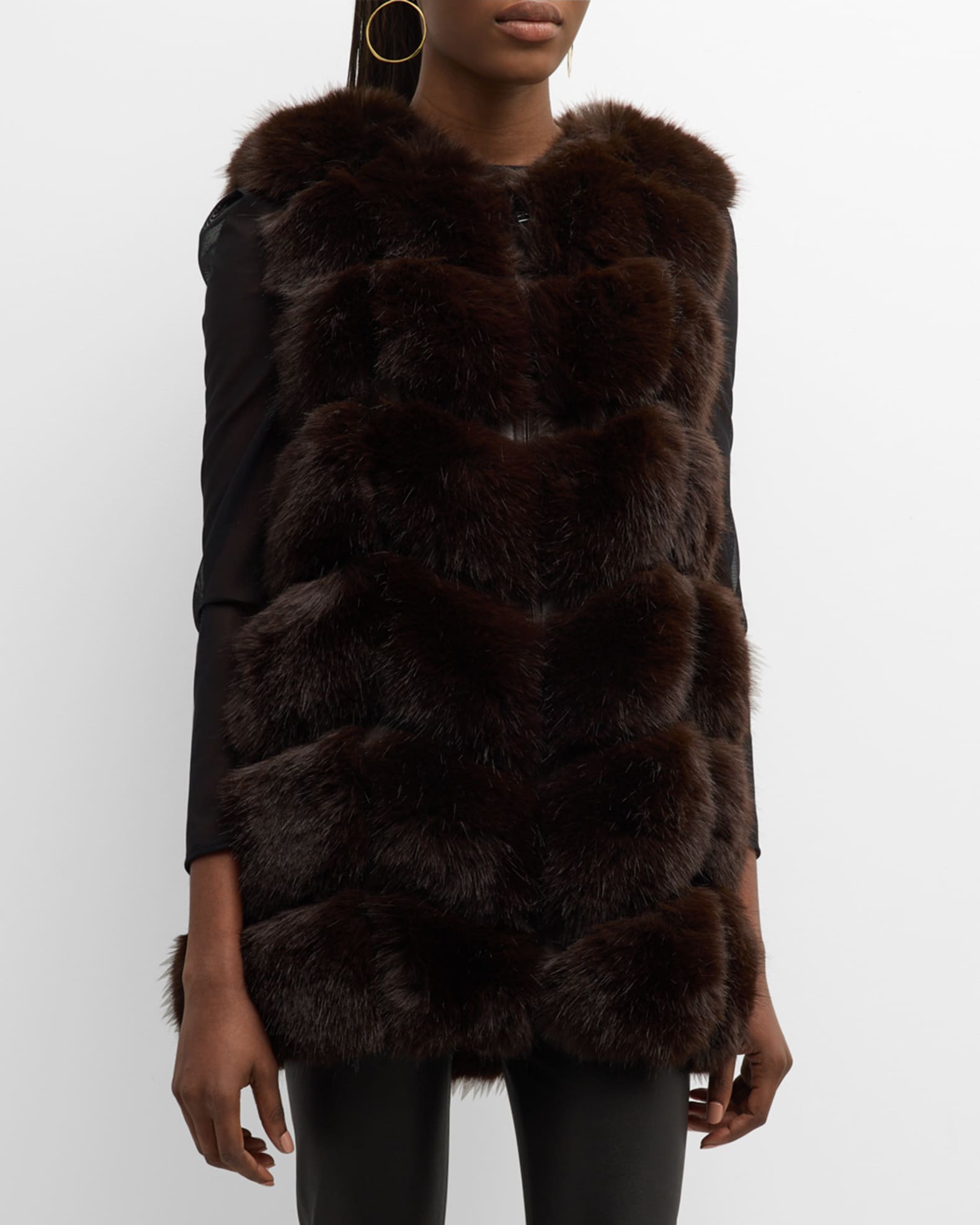 Belle fare outlet fox vest