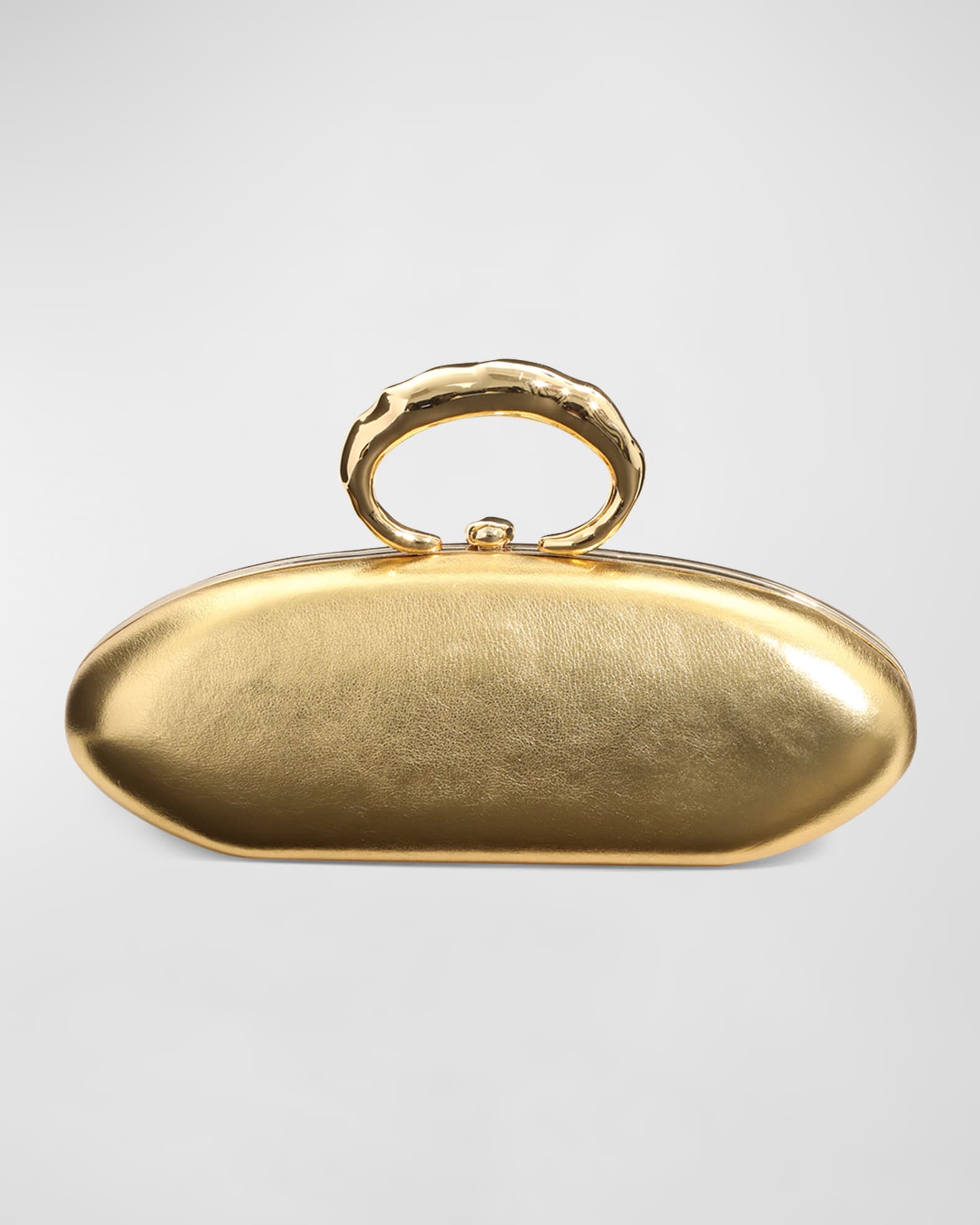 【35％OFF】 Alexis Bittar Molten Gold Bullet Minaudiere - Gold | Neiman Duel Masters