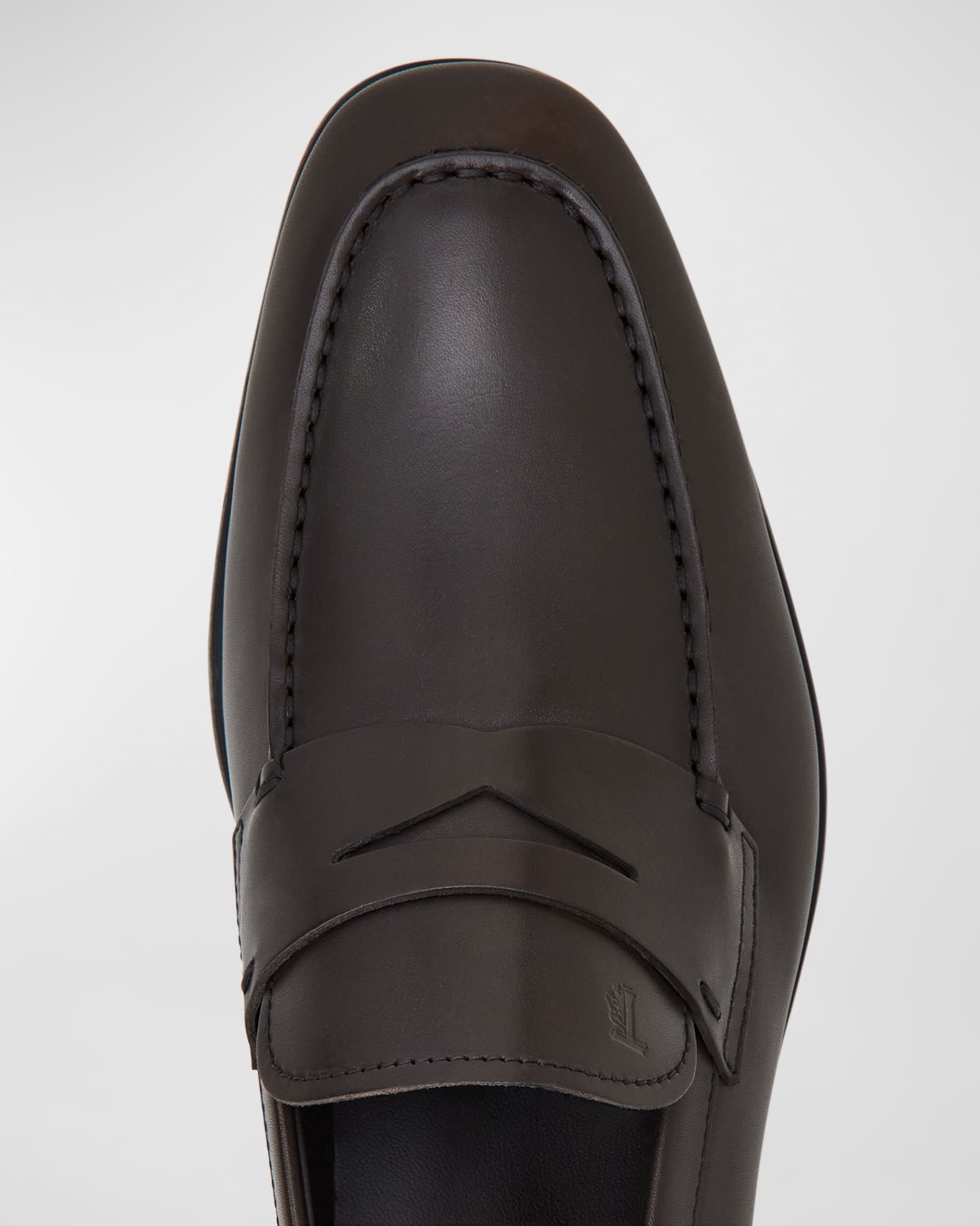 Men's Smooth Leather Penny Loafers