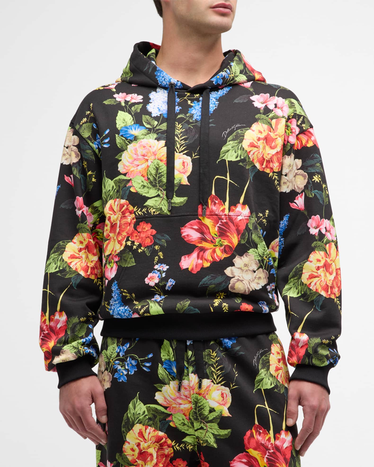 Men s DG Floral Hoodie