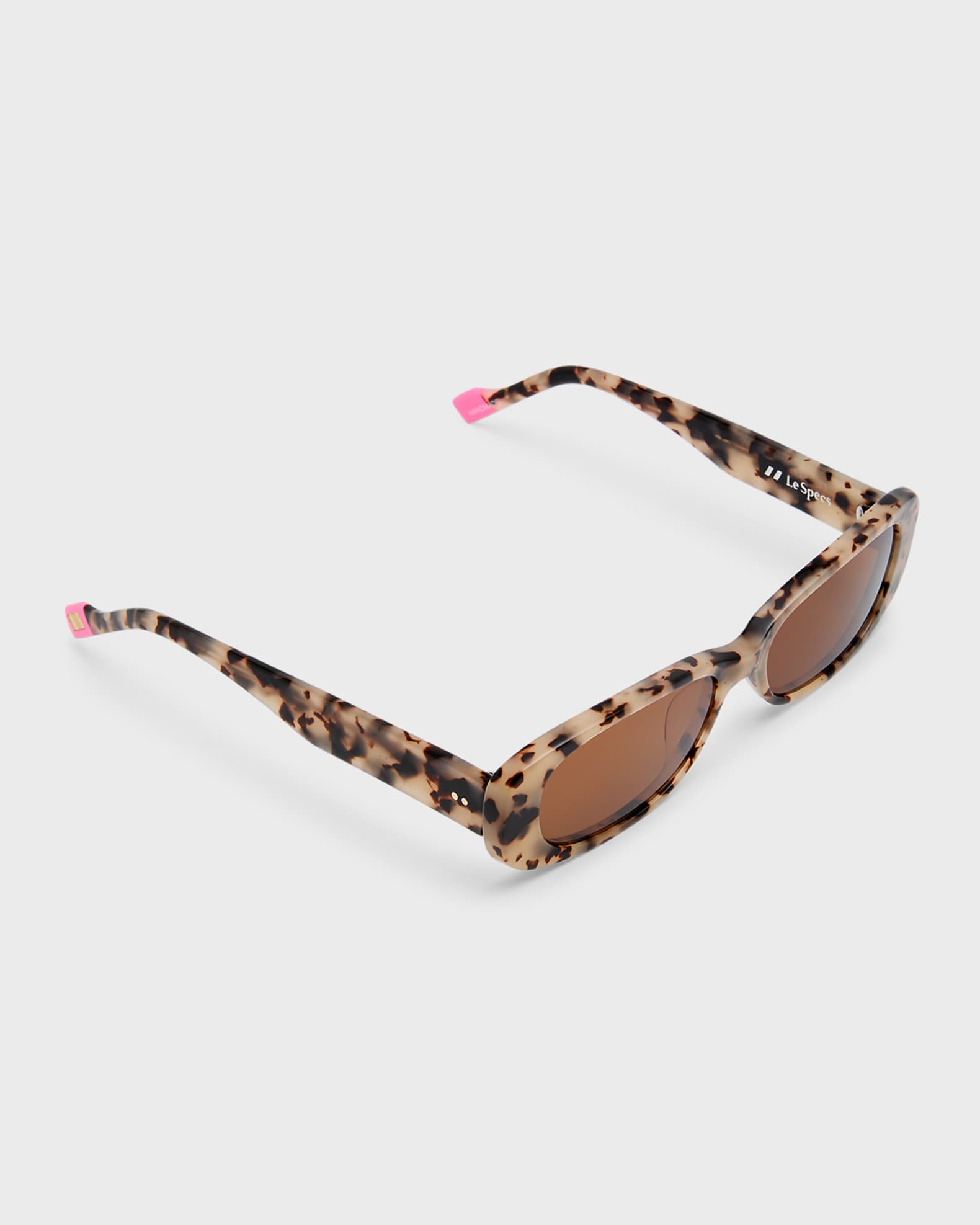 UH DUH Light Tortoise Acetate Rectangle Sunglasses