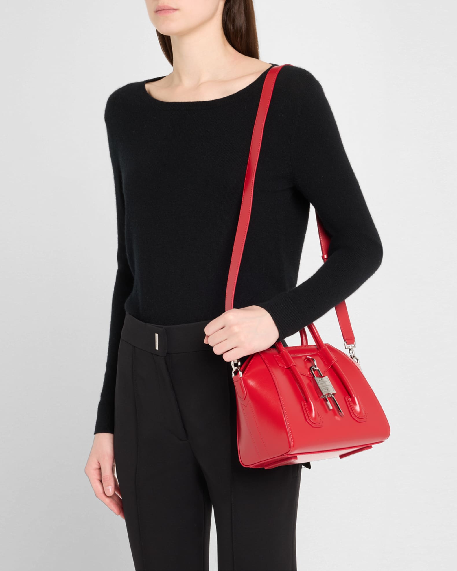 Red givenchy antigona mini outlet