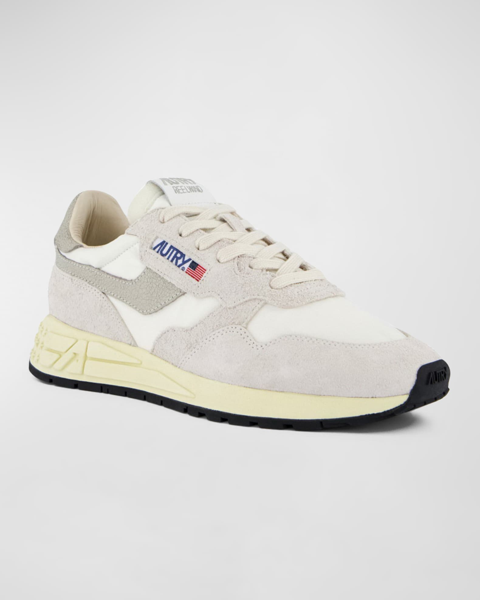 スニーカー AUTRY SS25 'Reelwind Low' sneakers (WWLM NC10) AUTRY Reelwind Low-Top Leather Trainer Sneakers | Neiman Marcus