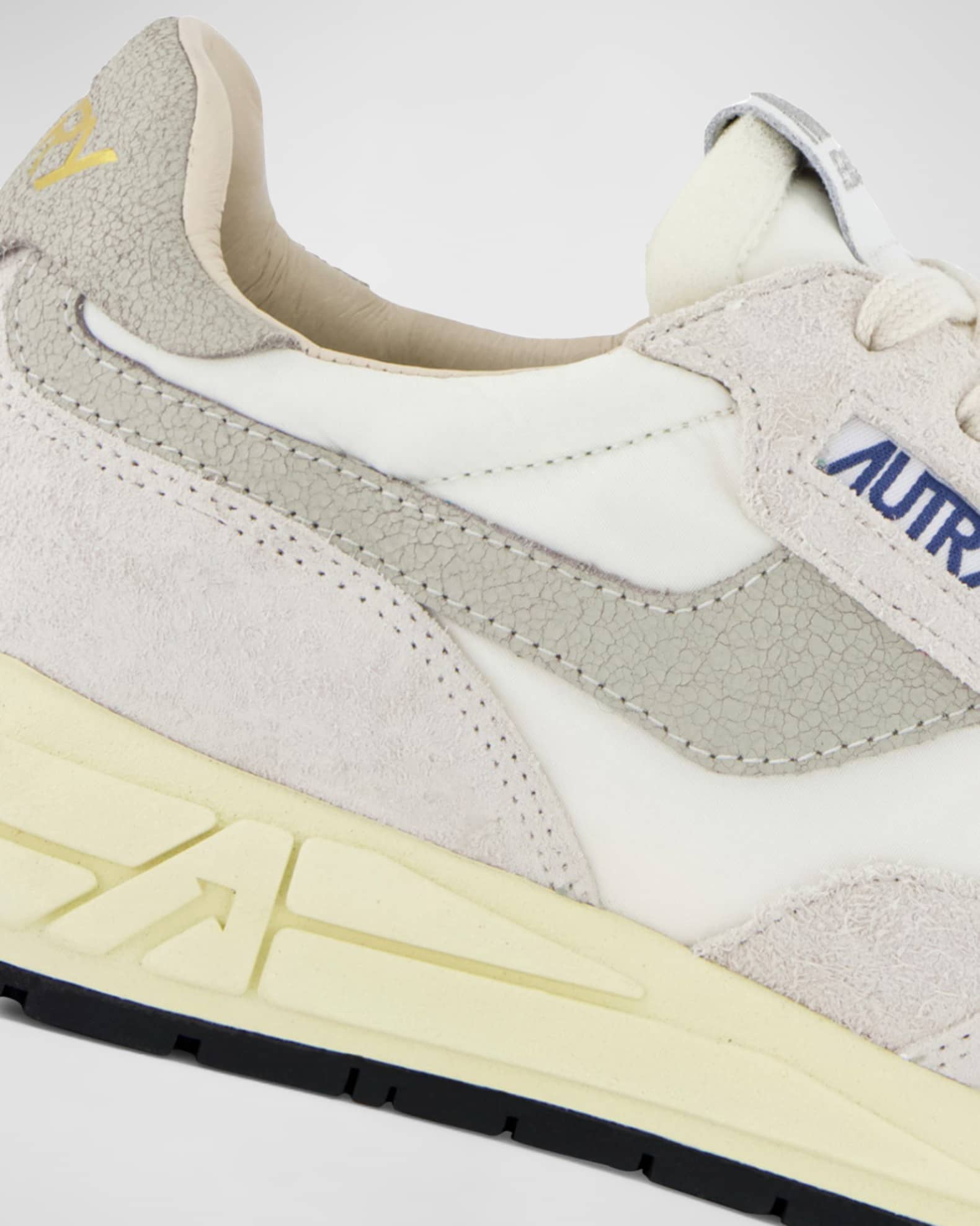 AUTRY Reelwind Low-Top Leather Trainer Sneakers | Neiman Marcus