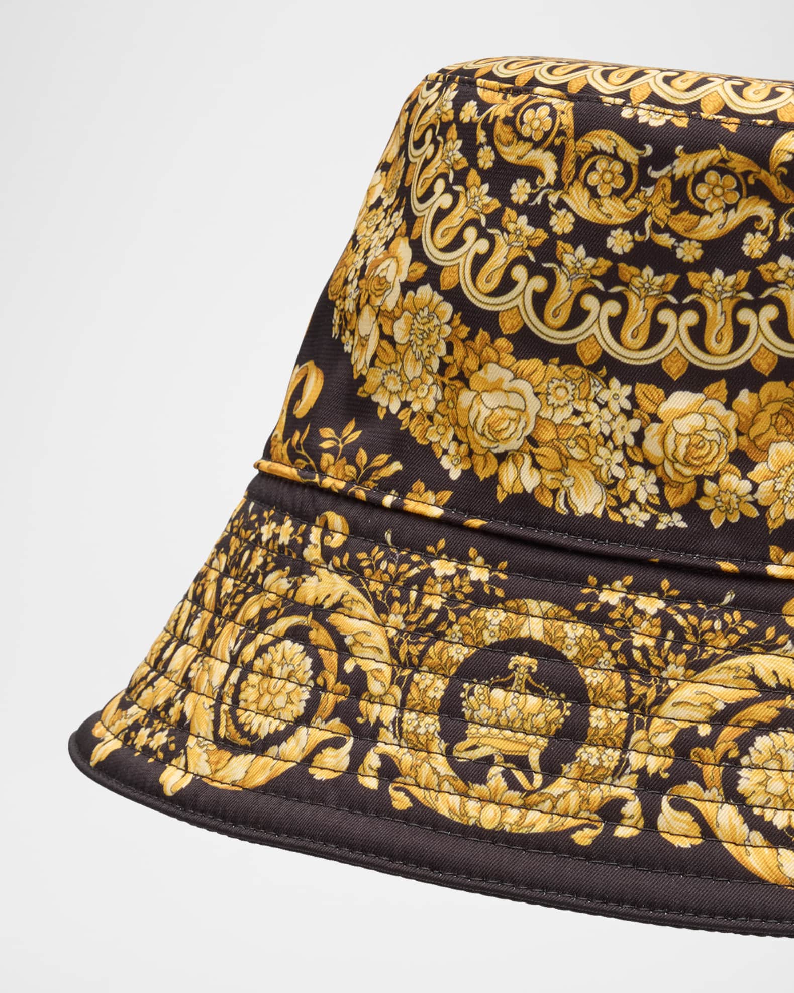 Versace Men's Other Reversible Bucket Hat | Neiman Marcus