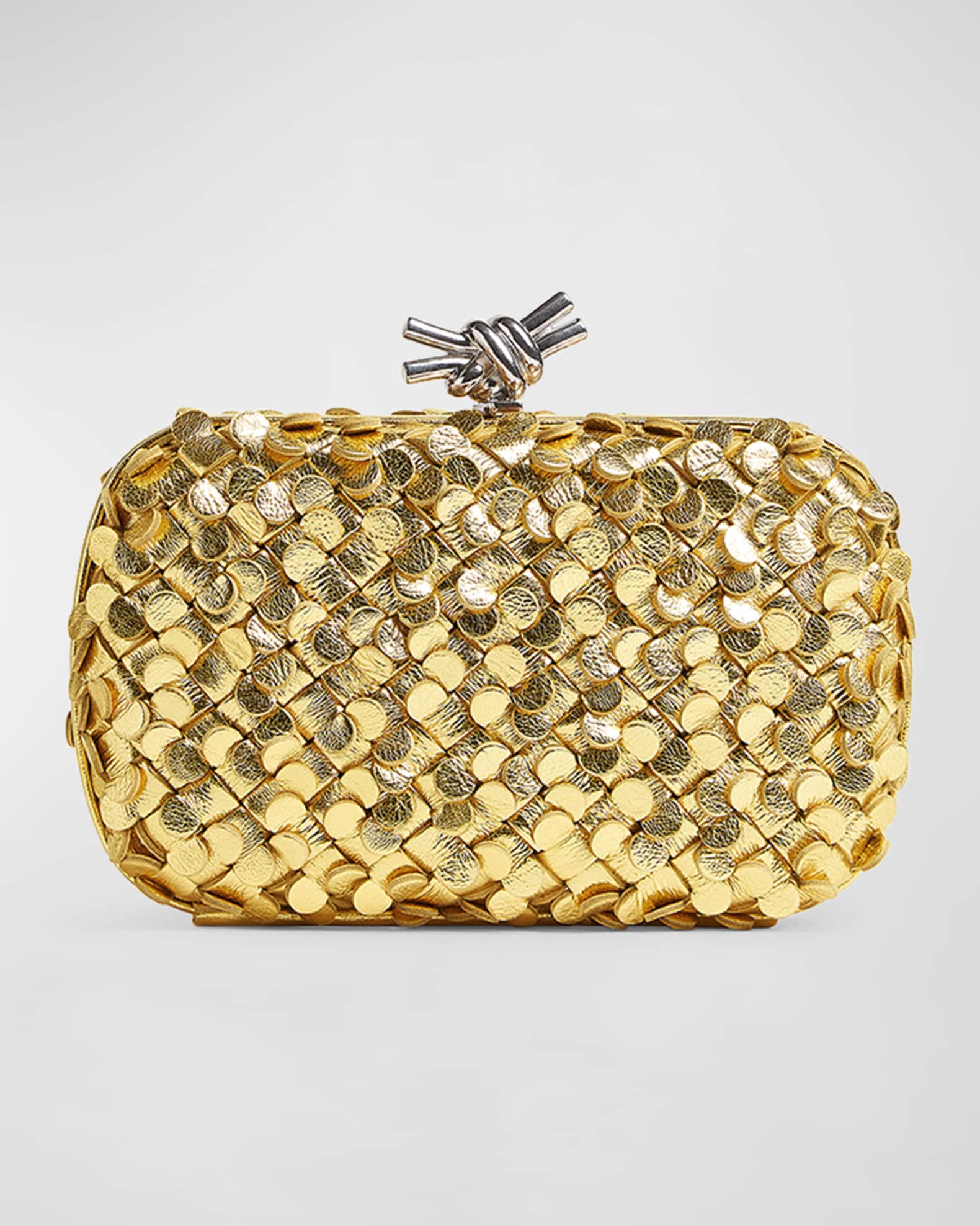 Knot clutch bag