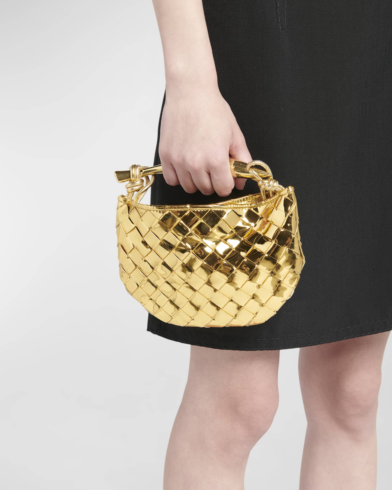 Bottega VENETA MINI SARDINE レザー ショルダーバッグ BOTTEGA VENETA | Mini Sardine Intrecciato Leather Bag