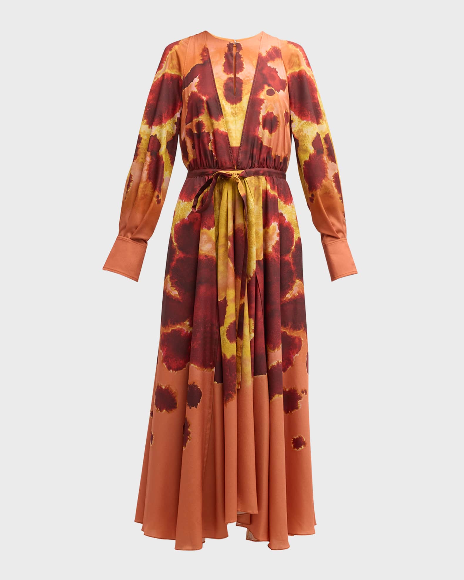 Altuzarra Peirene Dyed Maxi Dress | Neiman Marcus