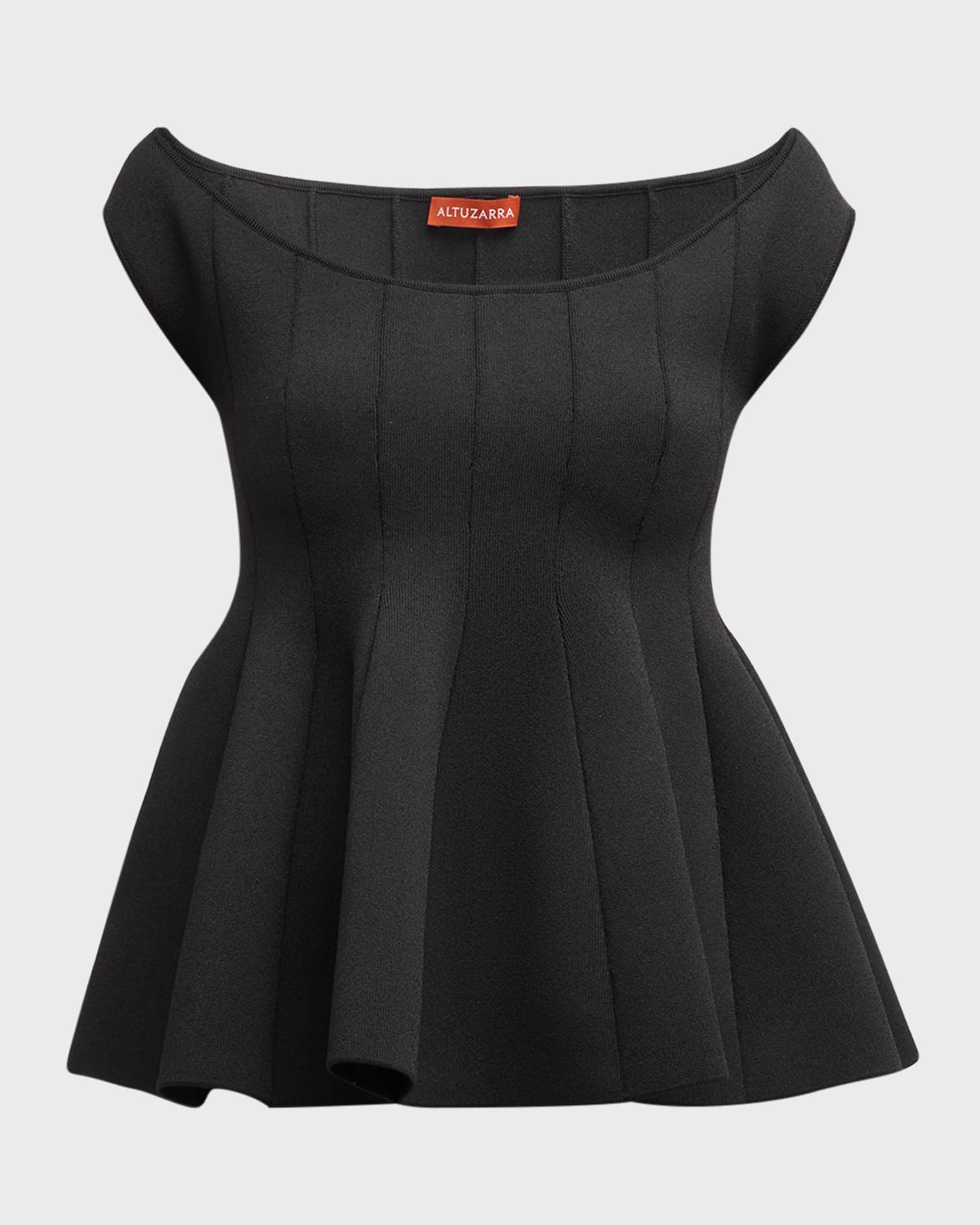 Simone Off Shoulder Peplum Top