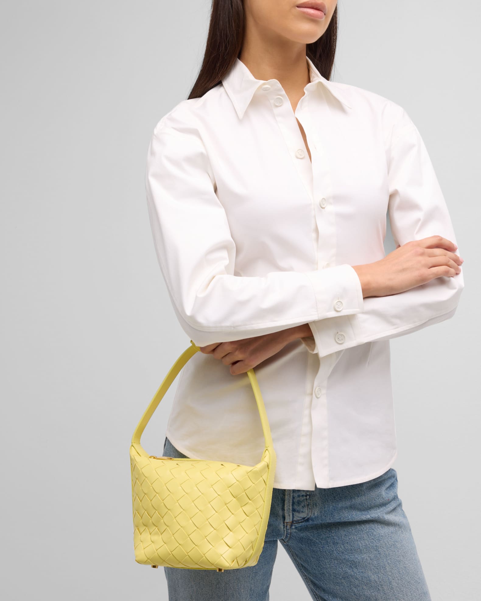 【BOTTEGA VENETA】Candy Wallace Sherbet Bottega Veneta Candy Wallace Bag - Bergdorf Goodman