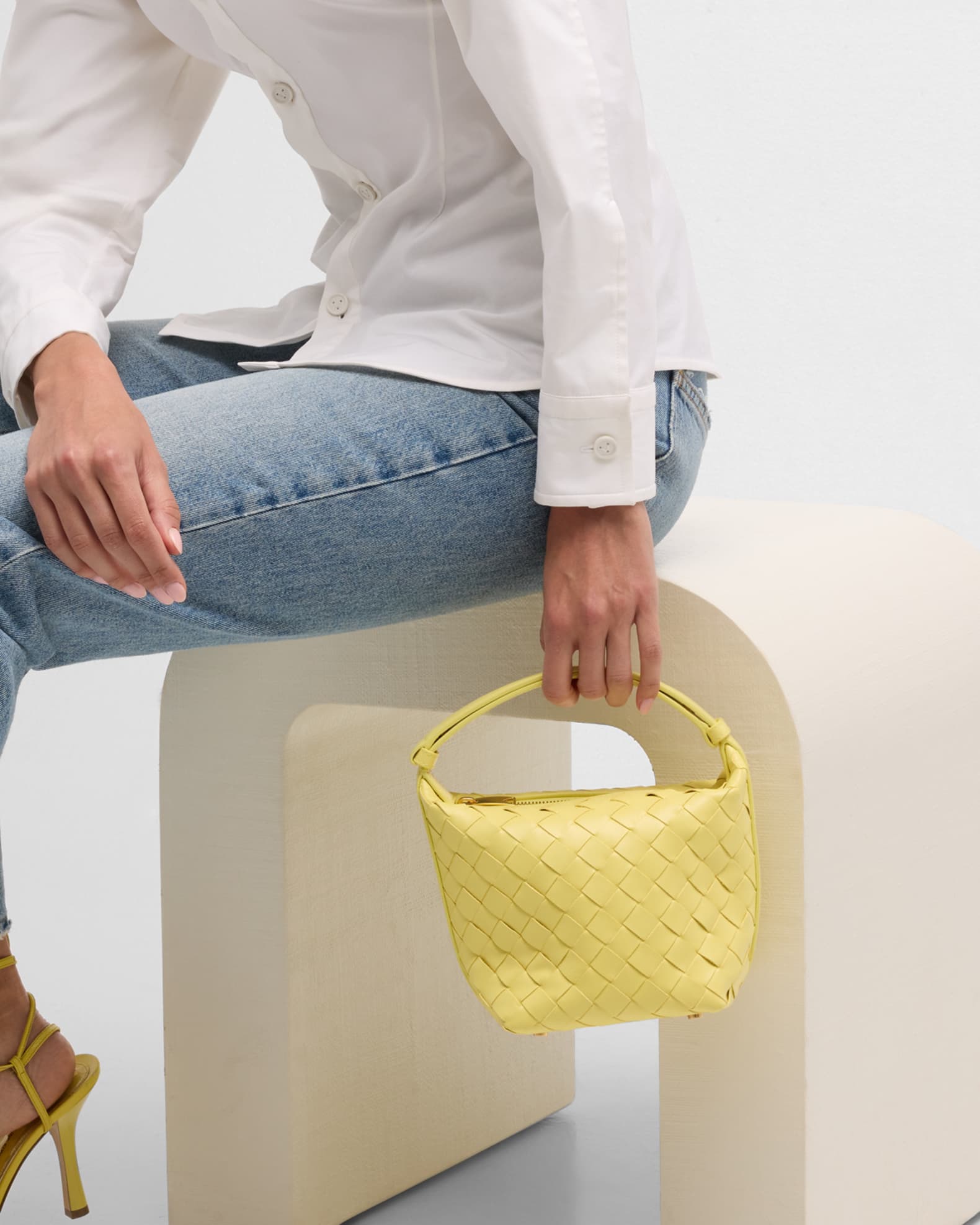 Bottega Veneta Candy Wallace Bag | Neiman Marcus