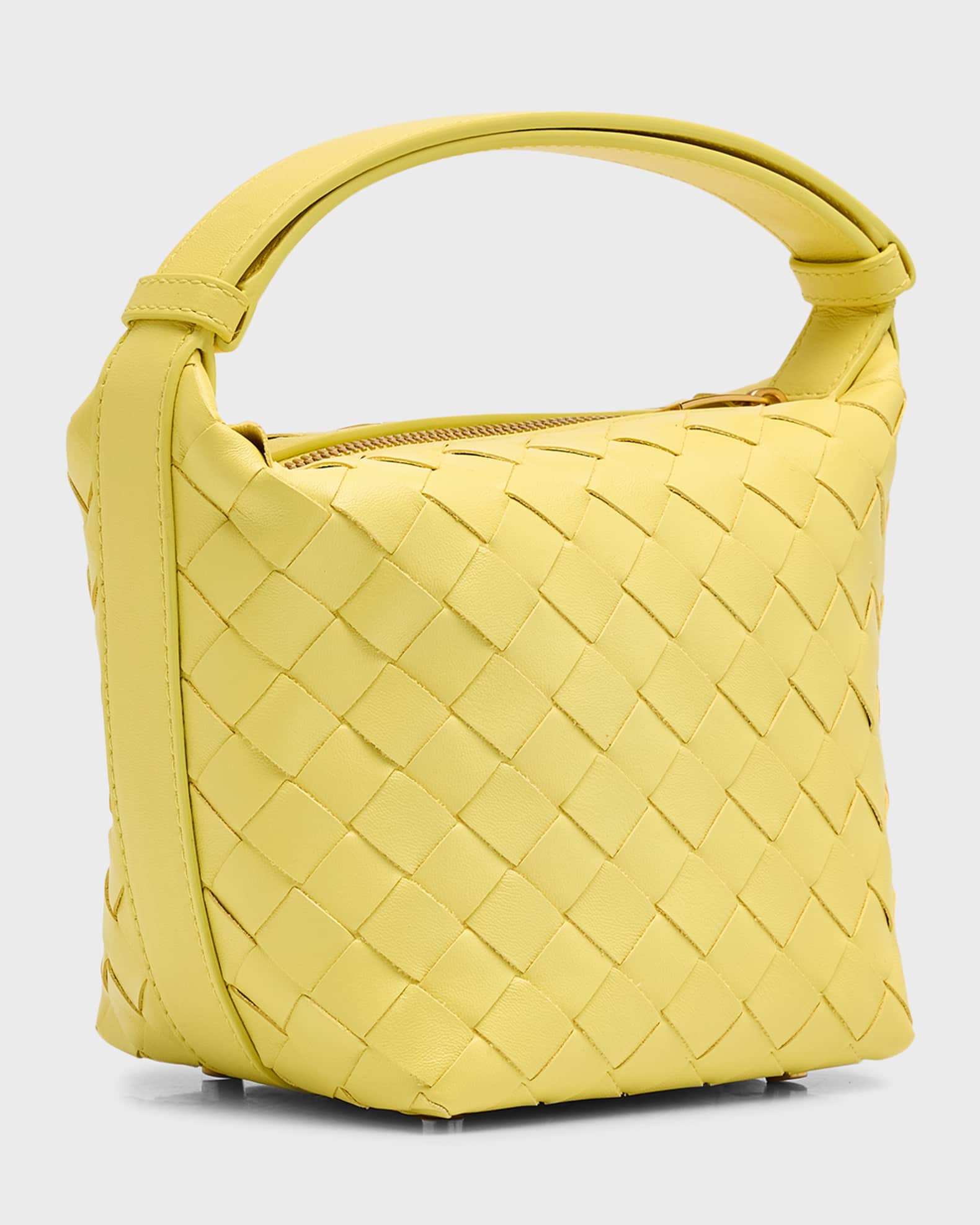 ハンドバッグ BOTTEGA VENETA WALLACE MINI HANDBAG IN INTRECCIATO NAPPA Bottega Veneta Mini Wallace Bag | Neiman Marcus