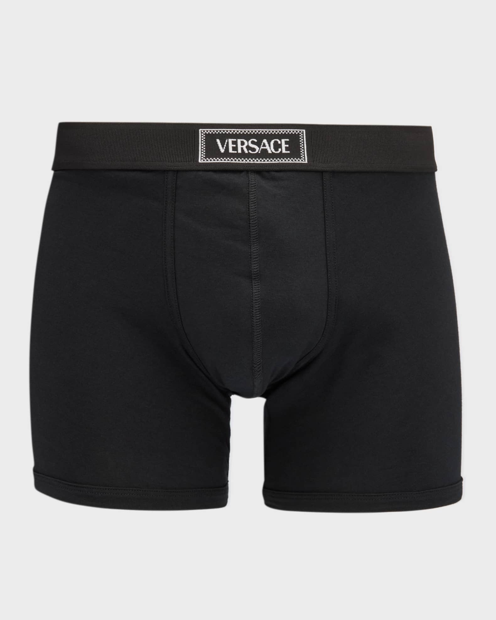 Shop Versace Logo Jockstrap Briefs