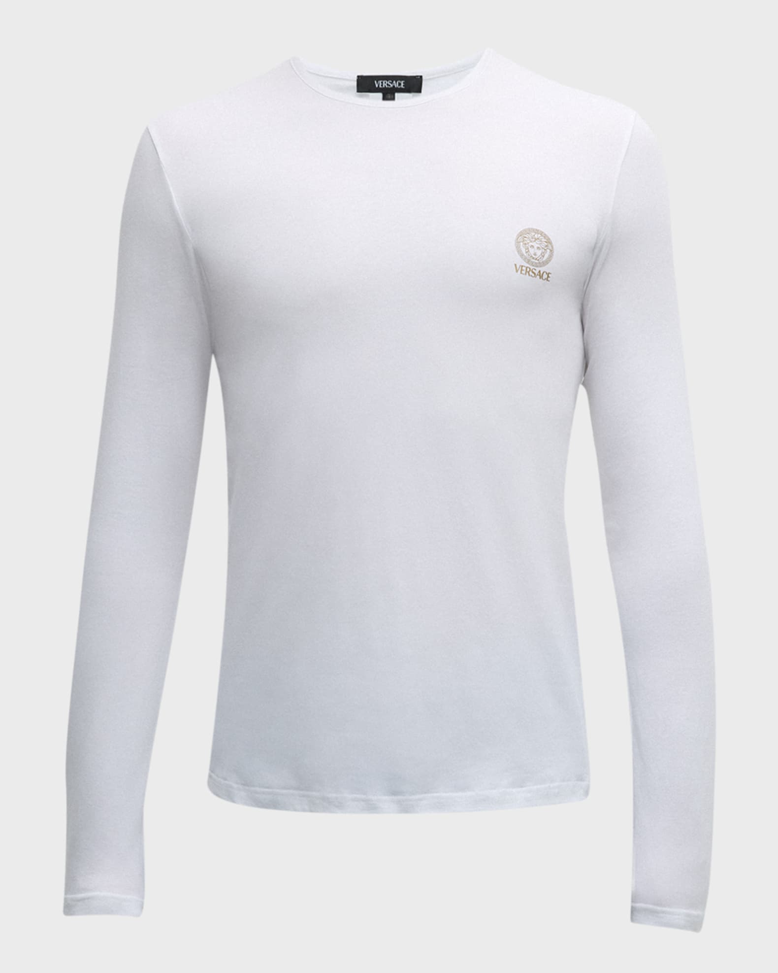 Versace t shirt long sleeve online