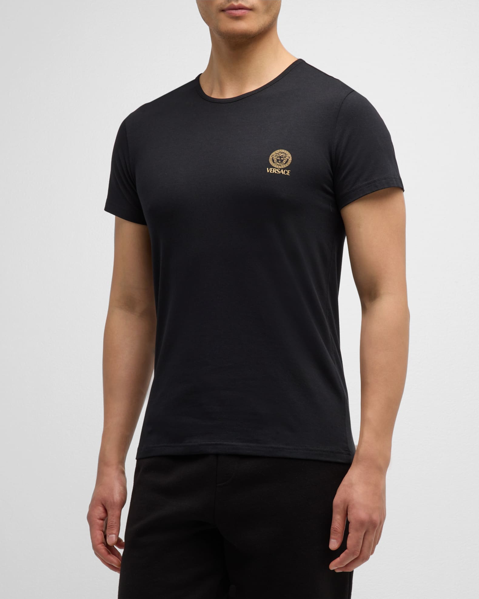 Versace Men's Medusa Jersey T-Shirt | Neiman Marcus