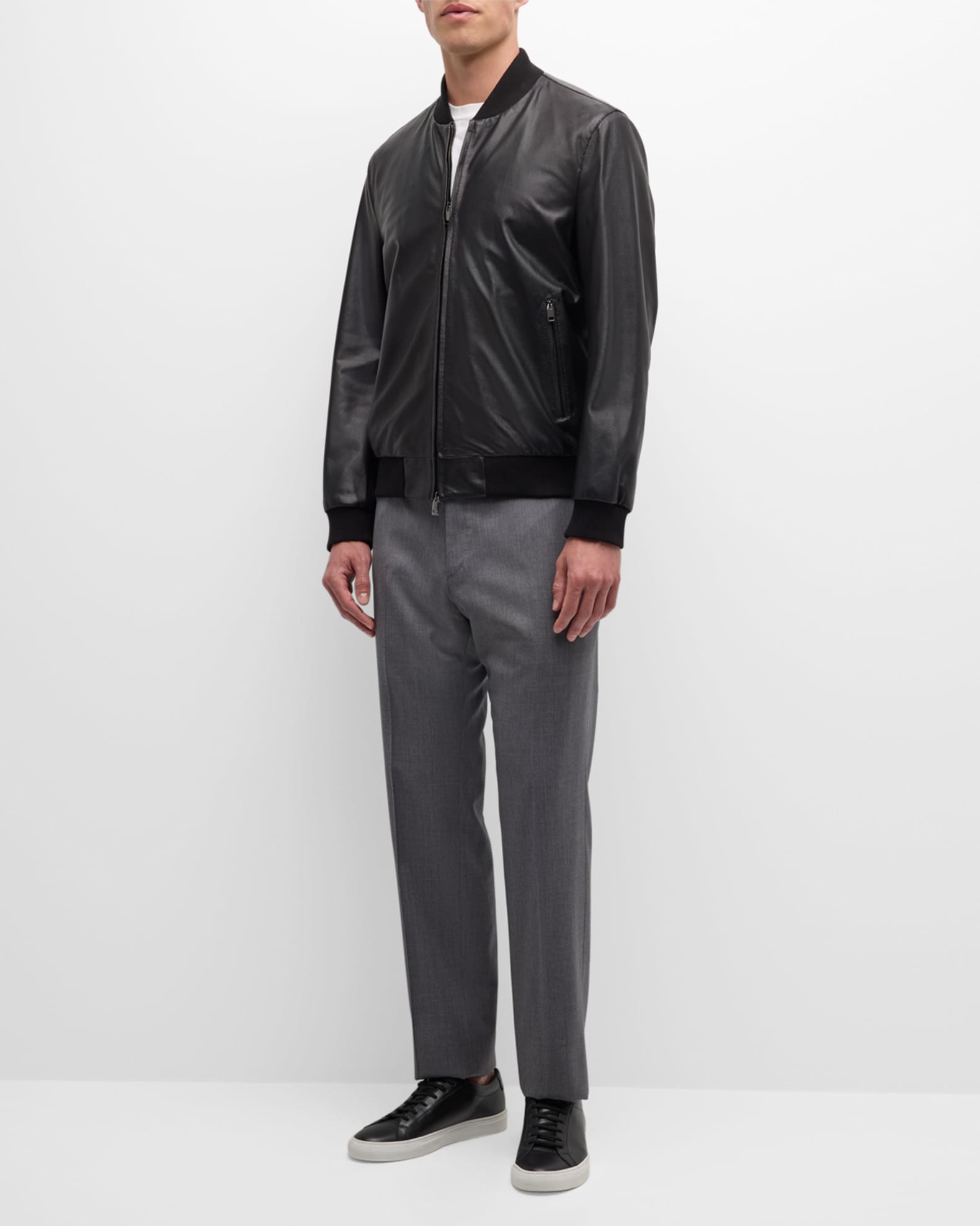 Brioni leather jacket price cheap