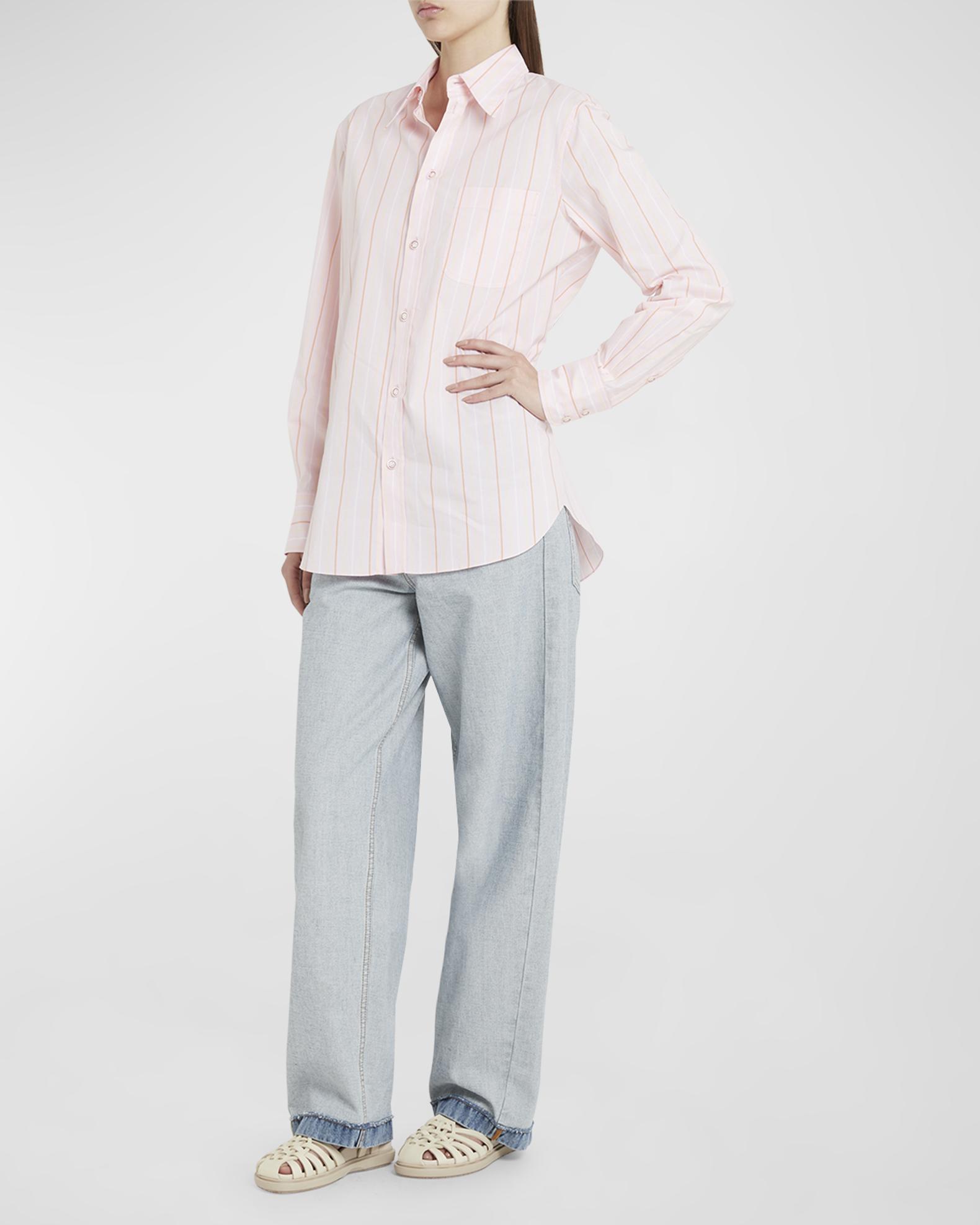 Marni No Iron Pinpoint 3/4 Sleeve Shirt main image 0