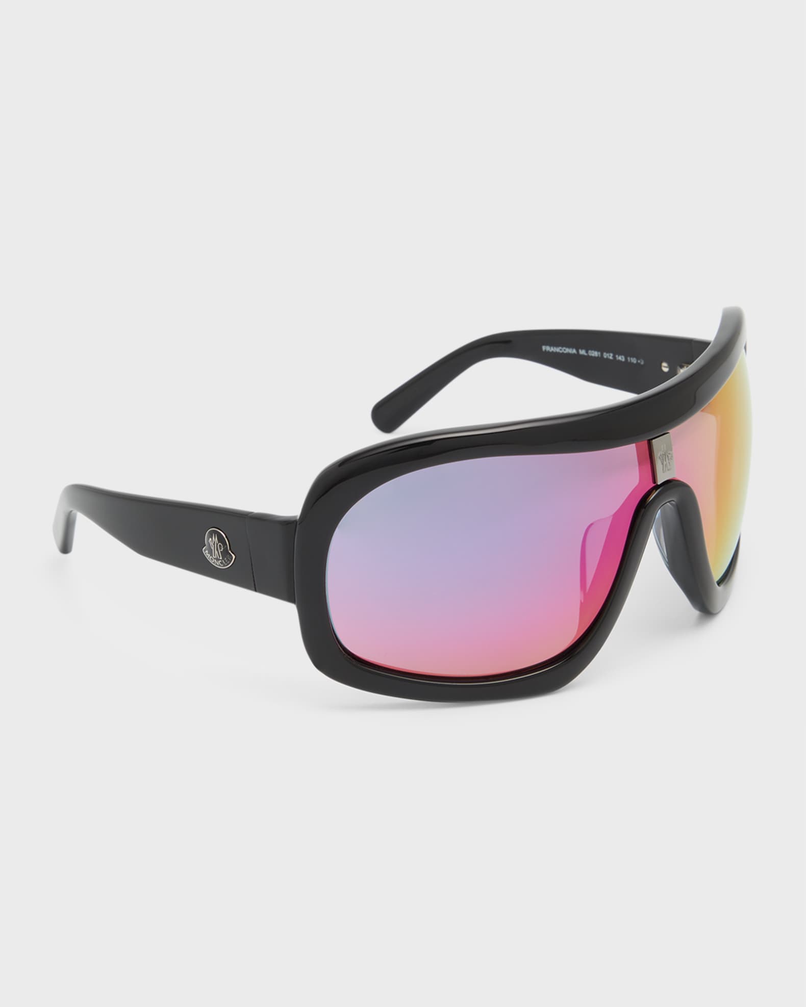 Moncler 'MC519' Shield Sunglasses