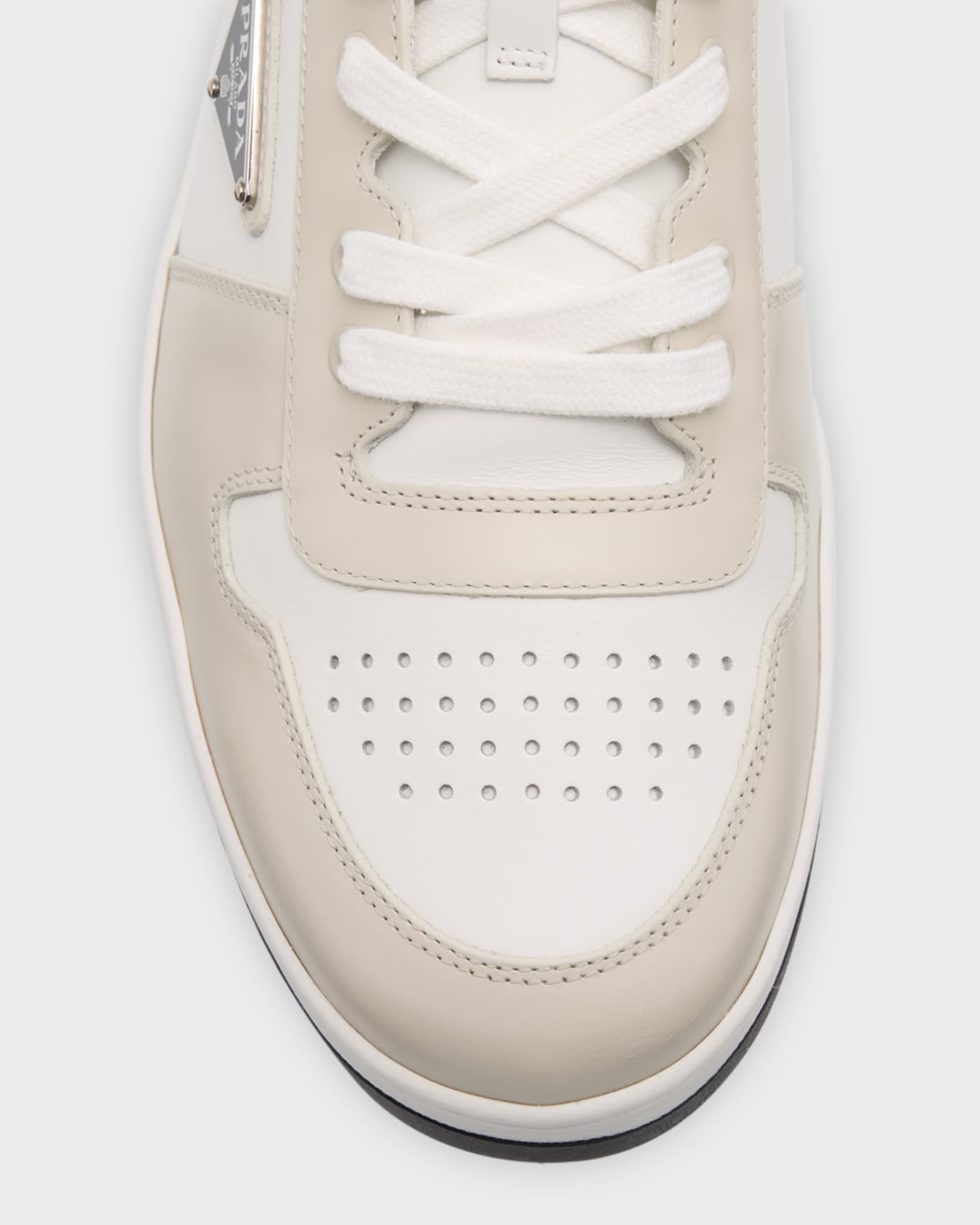 White prada mens shoes on sale