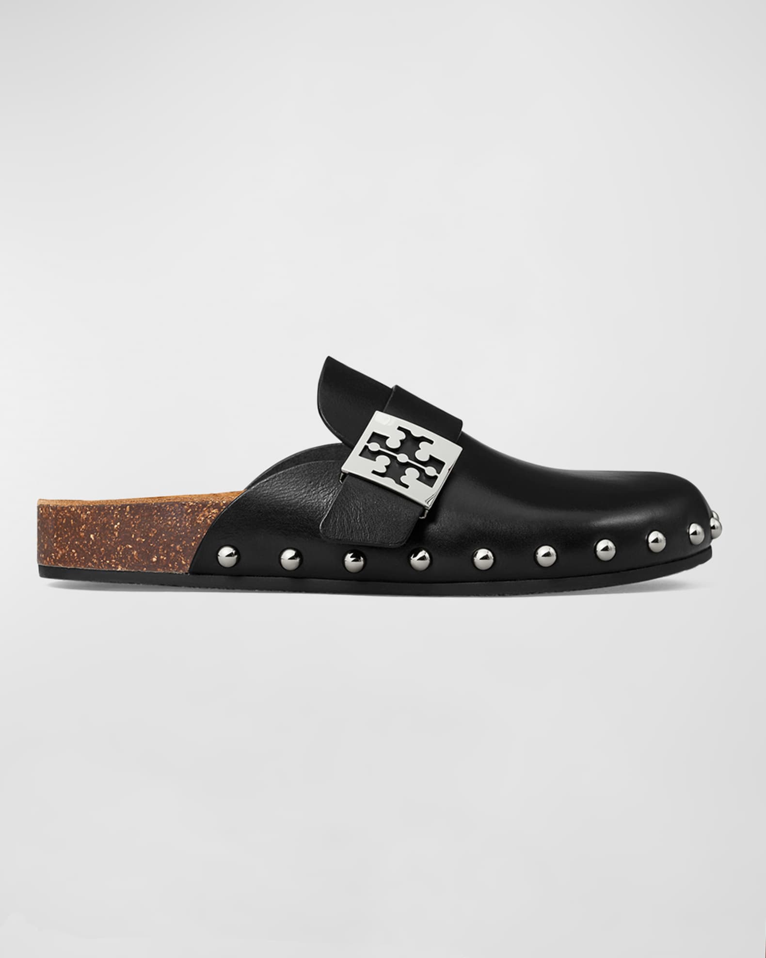 Tory burch black mules sale