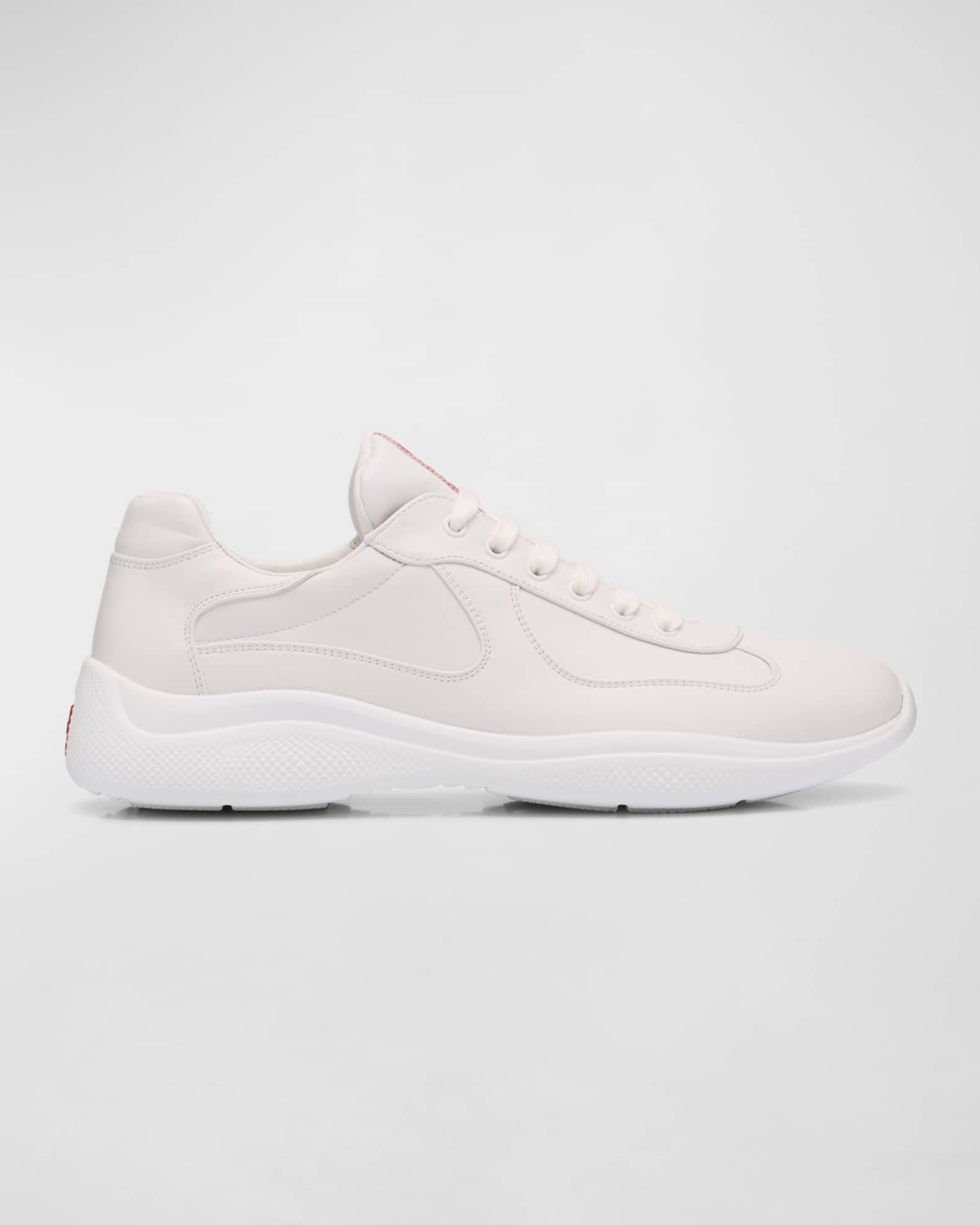 Men's Americas Cup Napa Leather Low-Top Sneakers 0