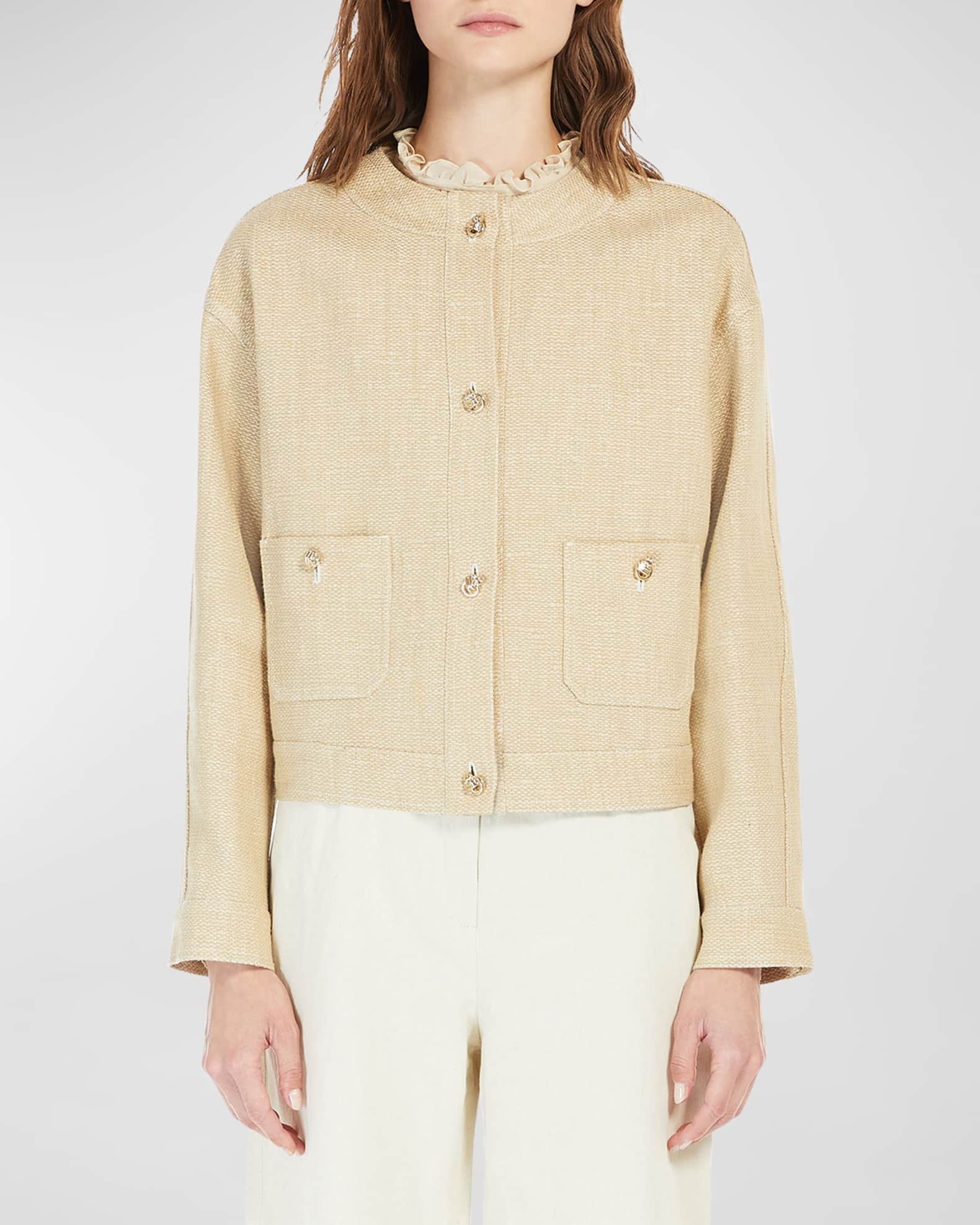 Sweater MAX MARA Woman color Yellow Cream