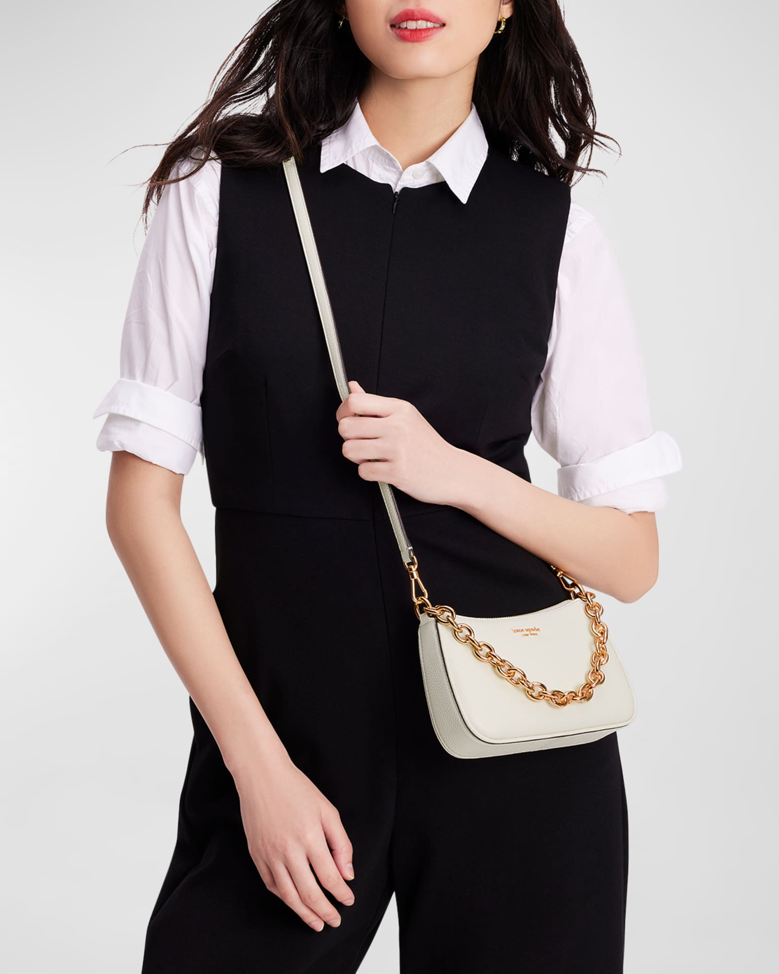 kate spade new york jolie small leather convertible crossbody bag Neiman Marcus