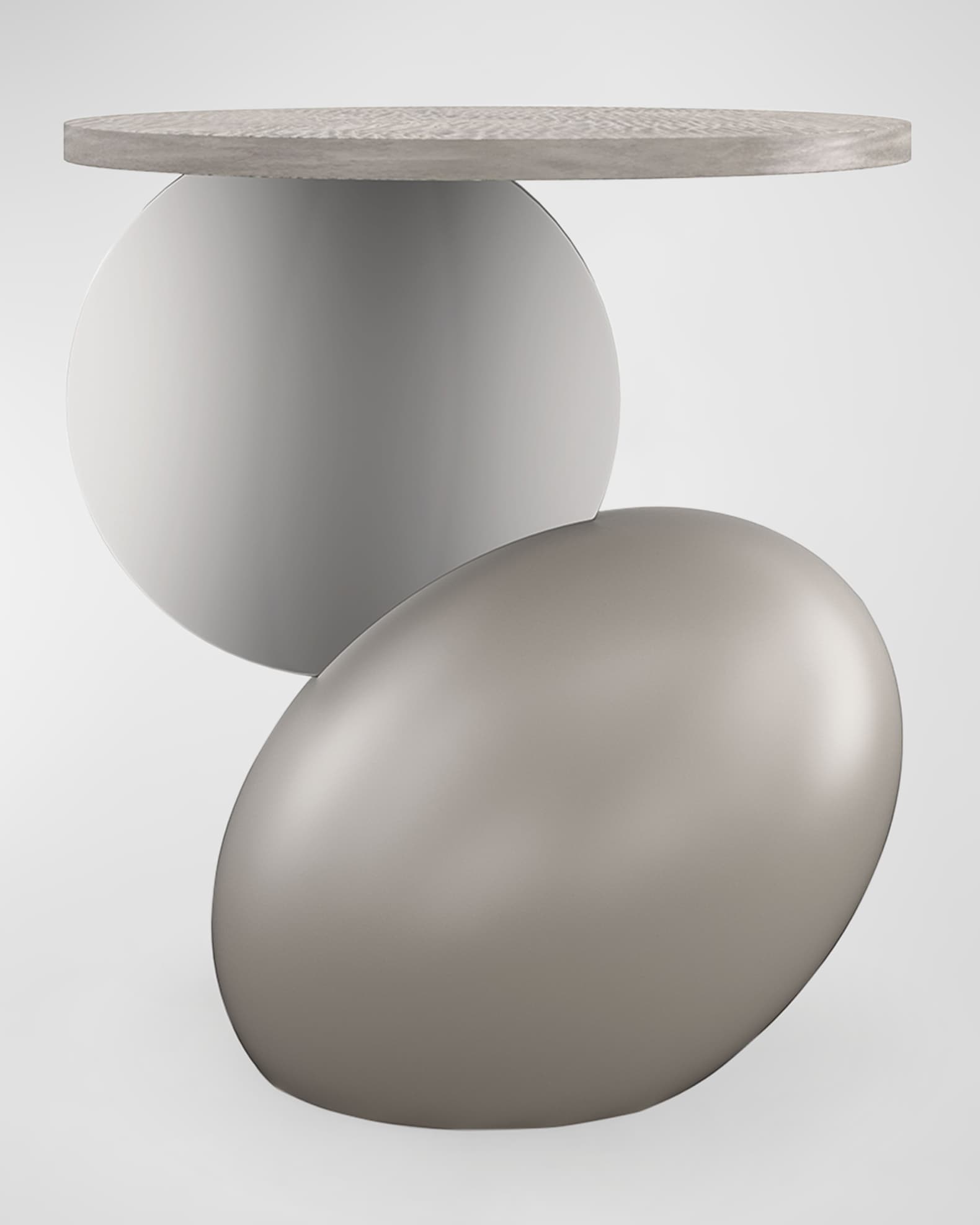 Kelly Hoppen x Caracole Onyx Side Table Neiman Marcus