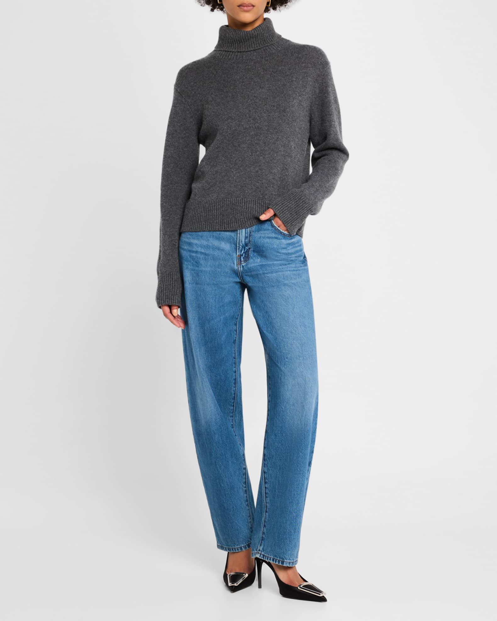 Cashmere Turtleneck Sweater 1
