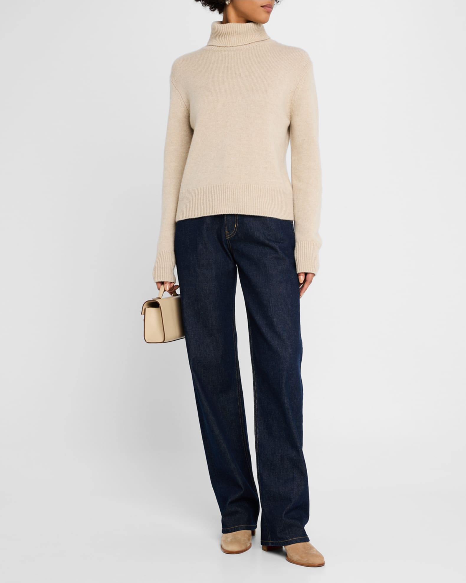 Cashmere Turtleneck Sweater 1