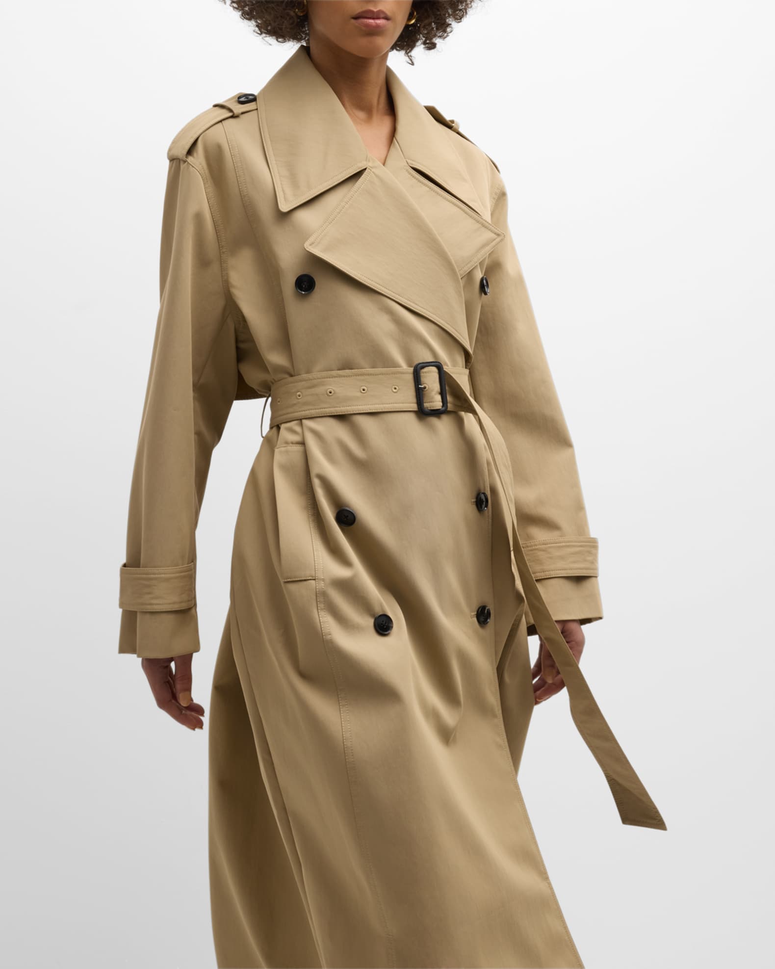 Neiman marcus trench coat top